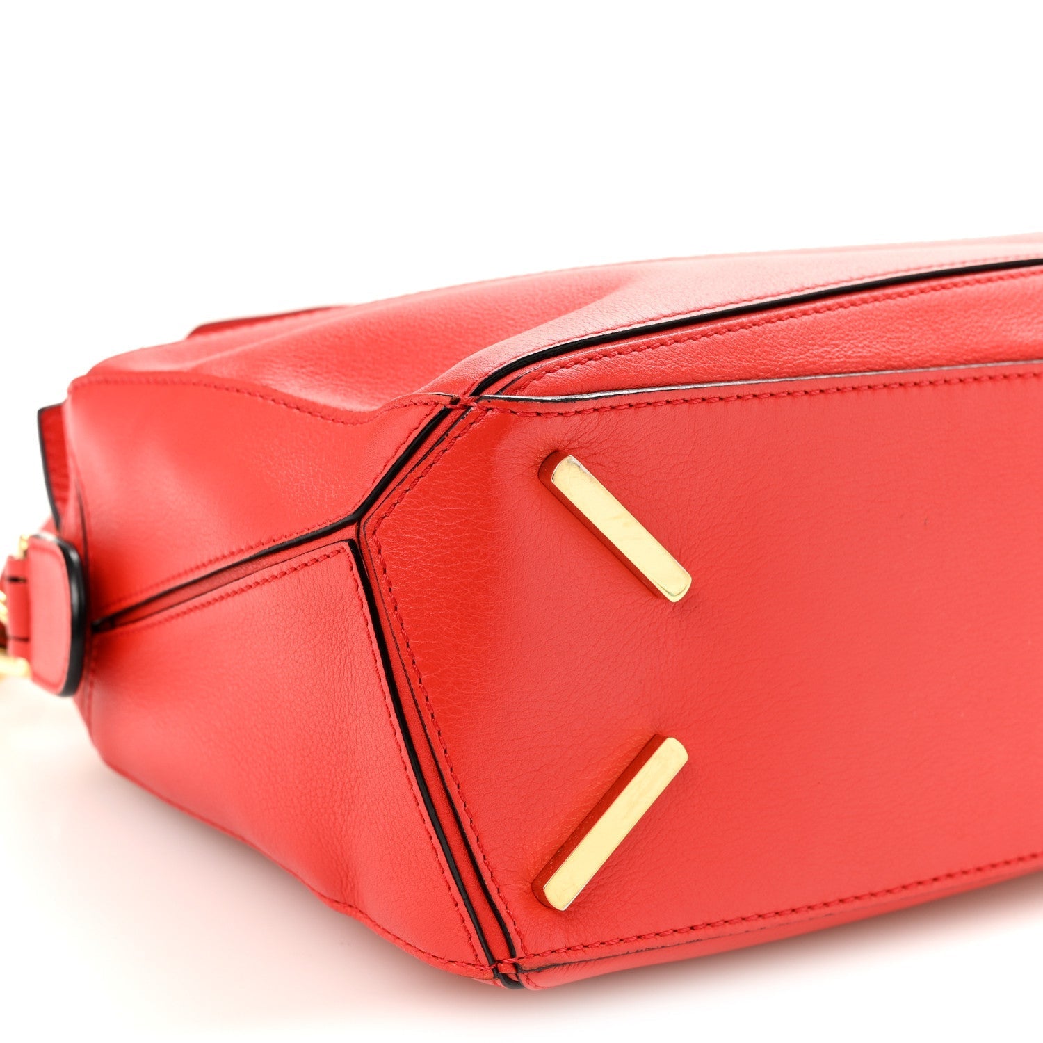 Calfskin Small Puzzle Bag Scarlet
