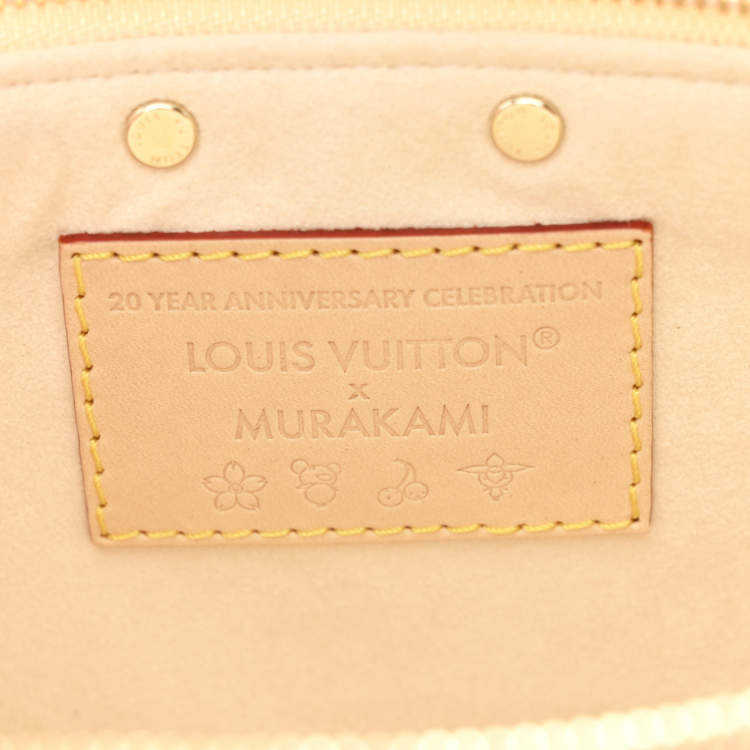 LV X TM Monogram Multicolor Pochette Accessories White