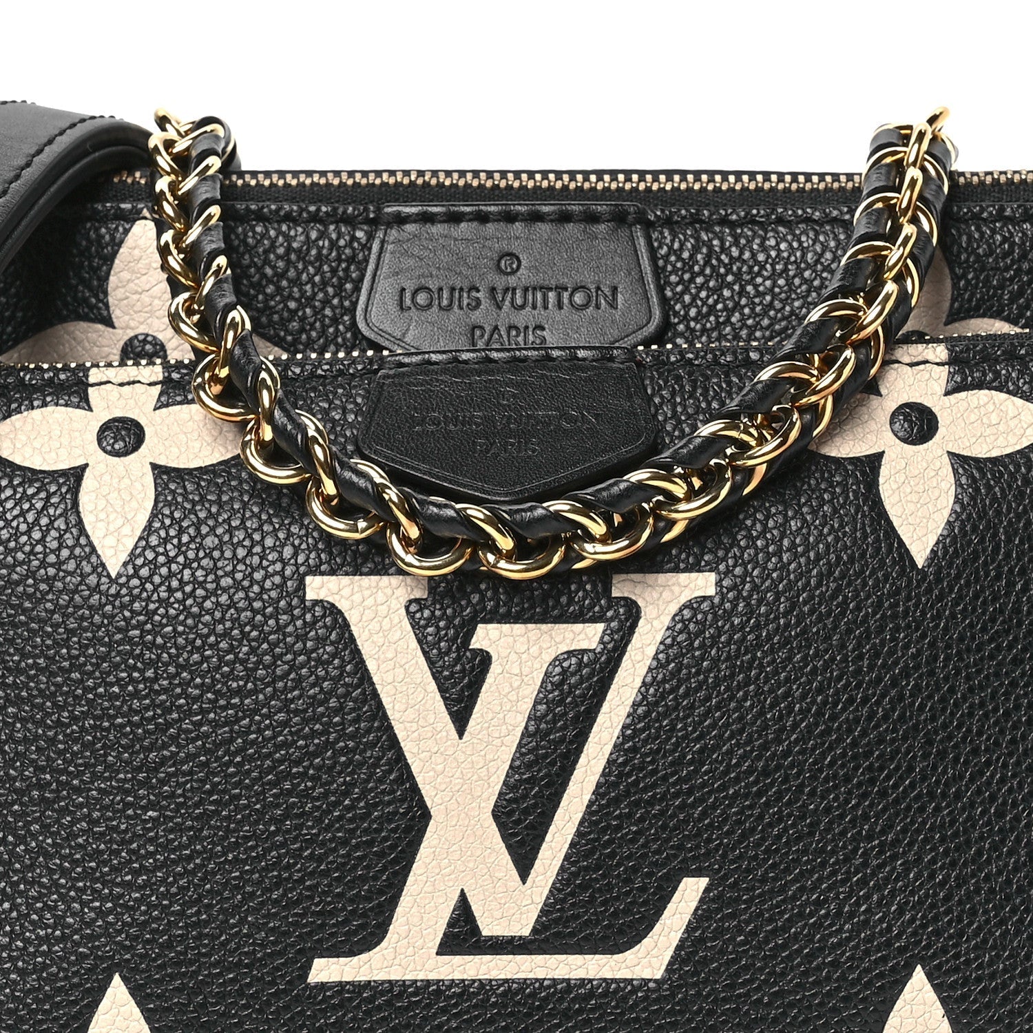 Empreinte Monogram Giant Multi Pochette Accessories Black Beige