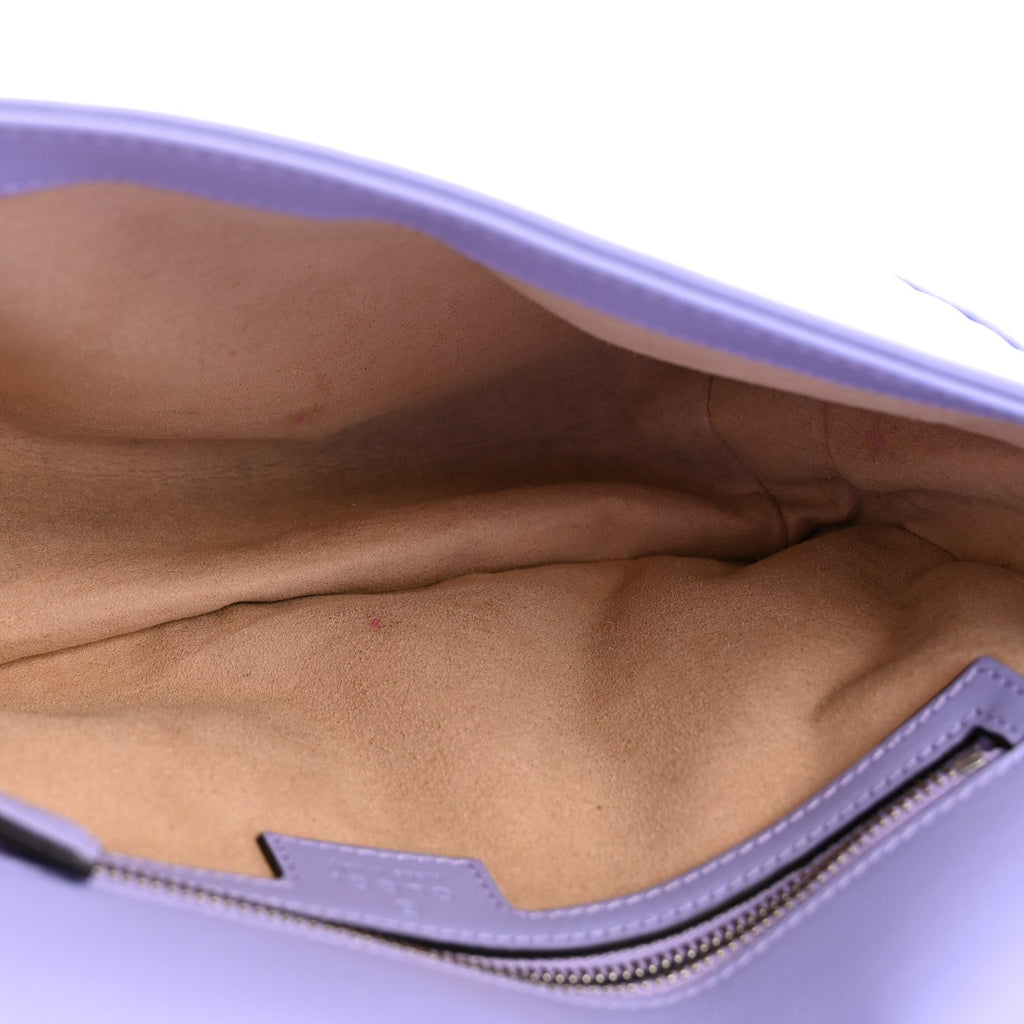 Calfskin Matelasse Small GG Marmont Shoulder Bag Lapis