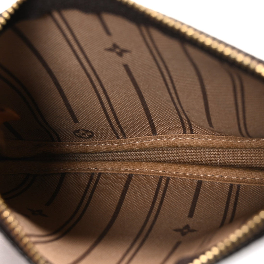 Monogram Complice Trunks and Bags Mini Pochette Accessories Beige