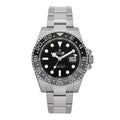 Stainless Steel 40mm Oyster Perpetual Date GMT Master II Bruce Wayne Watch Black 126710GRNR
