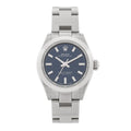 Stainless Steel 28mm Oyster Perpetual Watch Bright Blue 276200