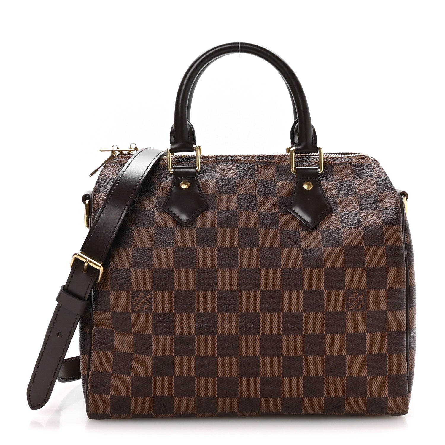 Damier Ebene Speedy Bandouliere 25