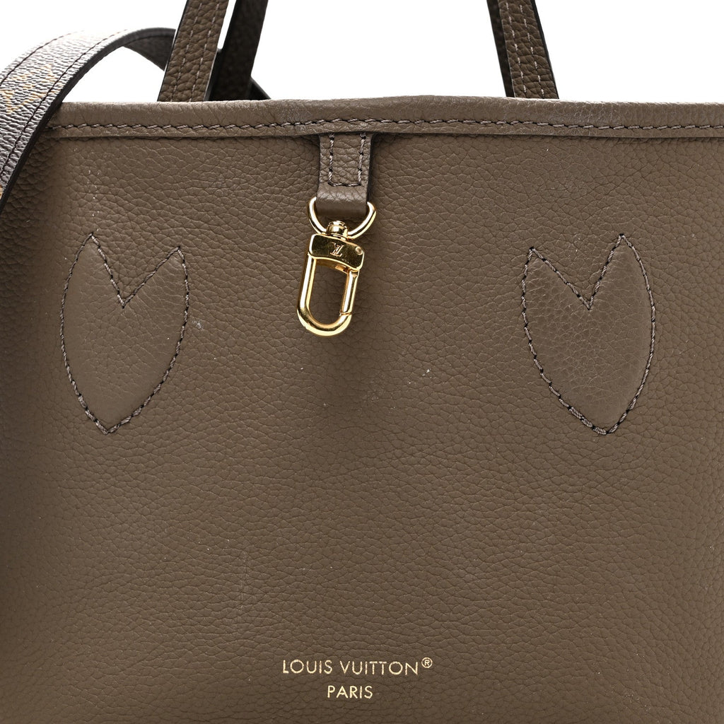 Monogram Neverfull Inside Out Bandouliere BB Dark Fango