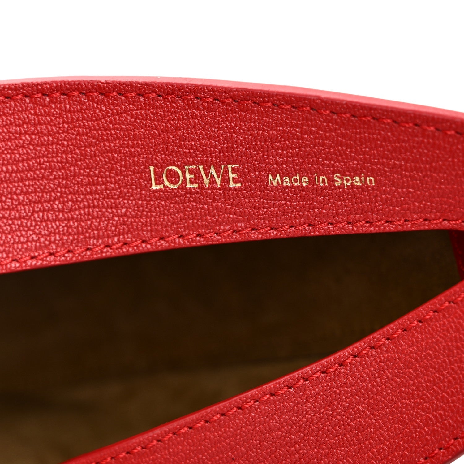 Satin Calfskin Jacquard Luna Bag Scarlet Red