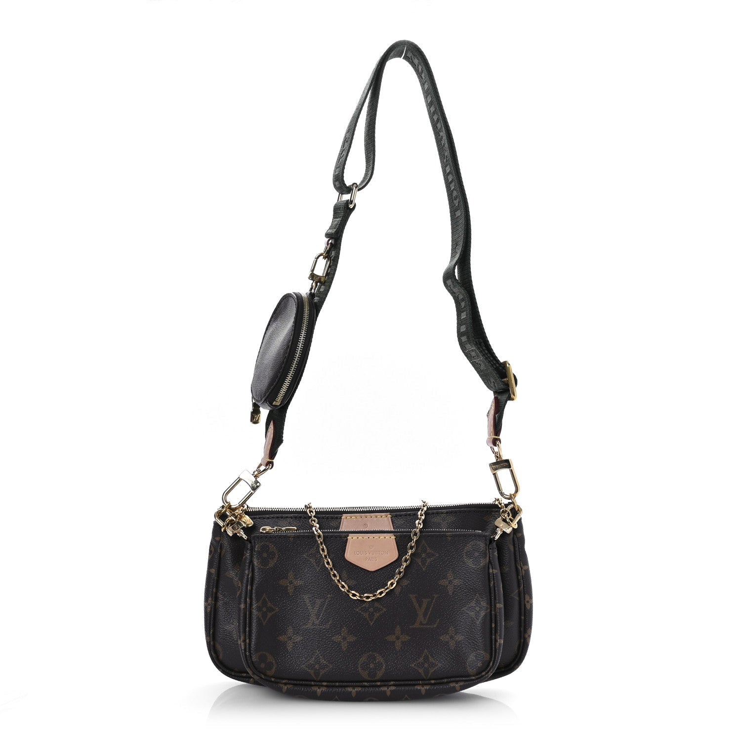 Monogram Multi Pochette Accessories Kaki