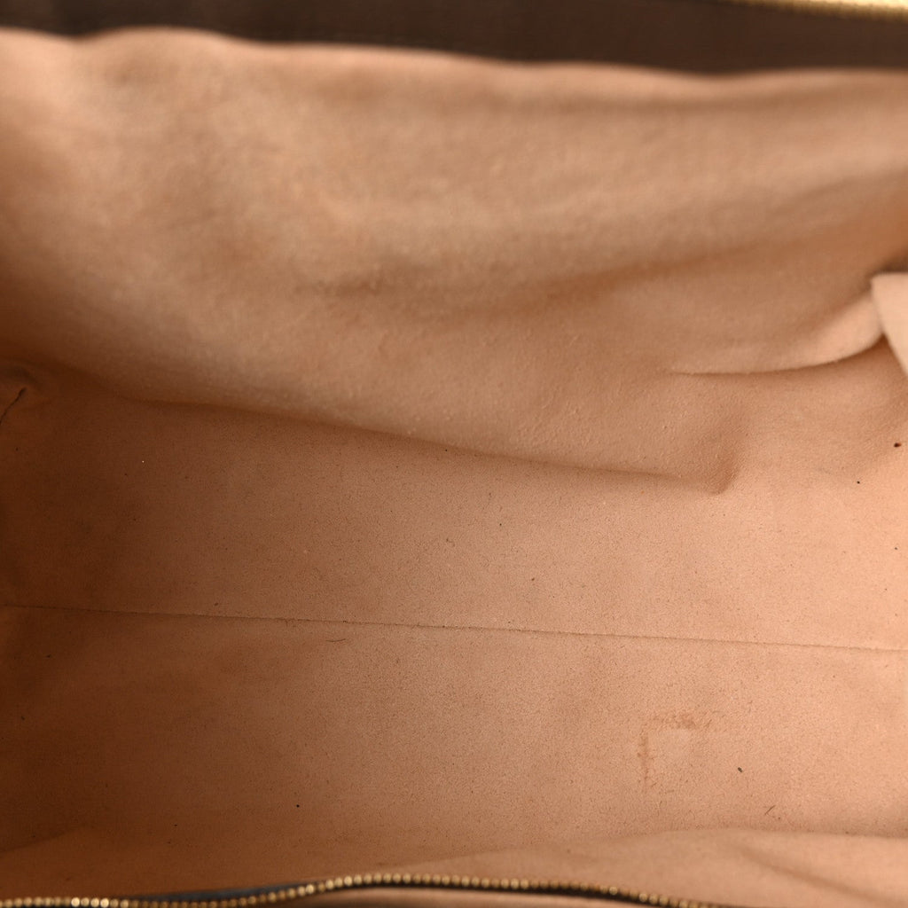 GG Supreme Monogram Web Medium Ophidia Tote Bag Brown