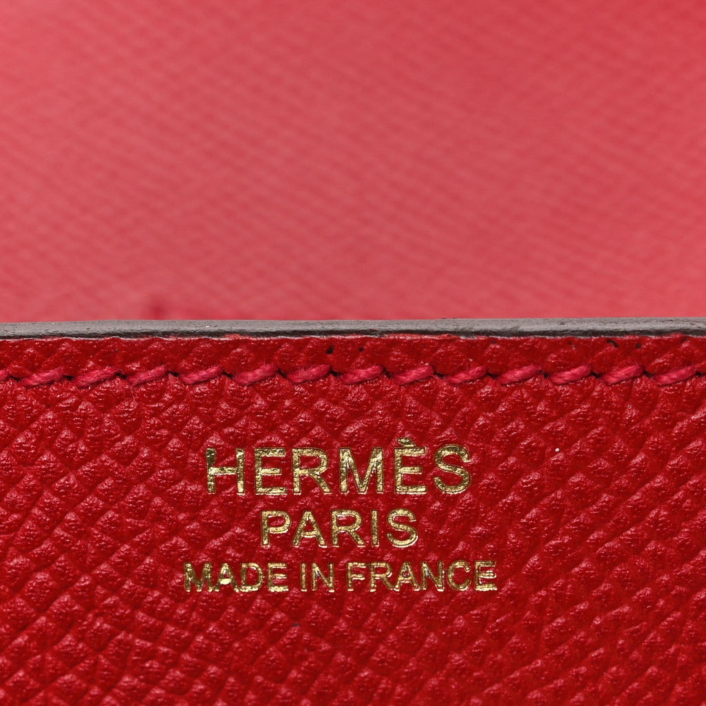 Epsom Birkin 30 Rouge Casaque