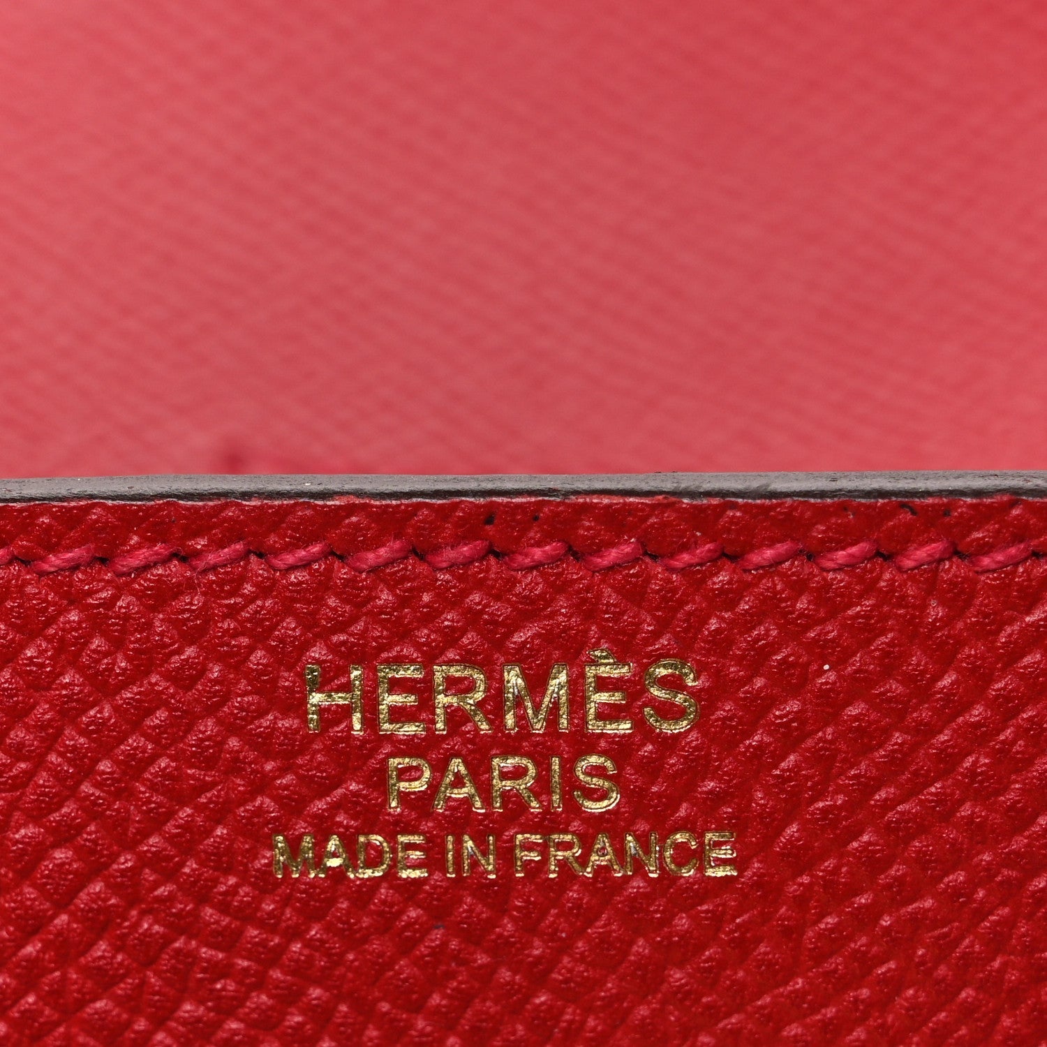Epsom Birkin 30 Rouge Casaque