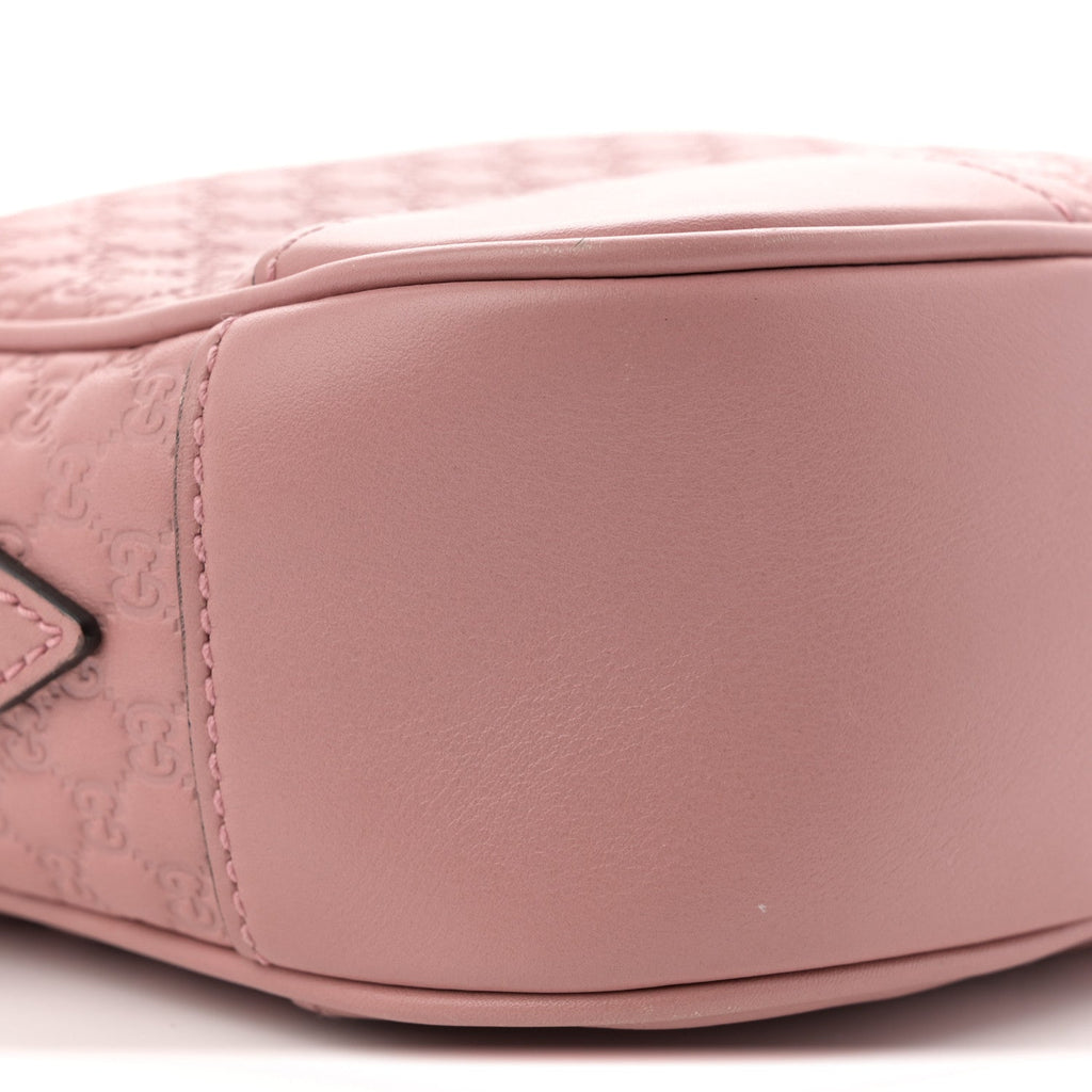 Soft Microguccissima Mini Bree Messenger Bag Soft Pink