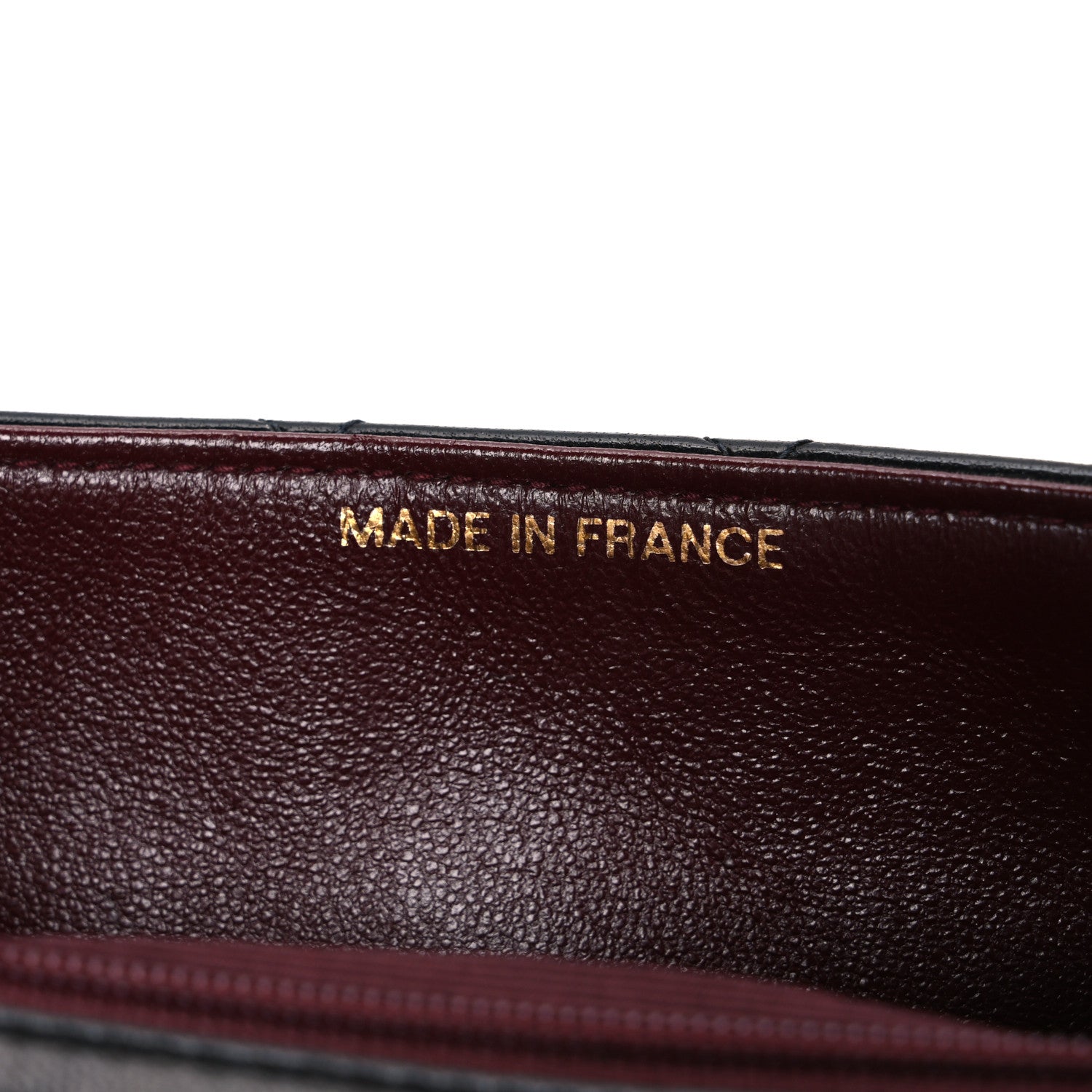 Lambskin Quilted Mini Square Flap Black