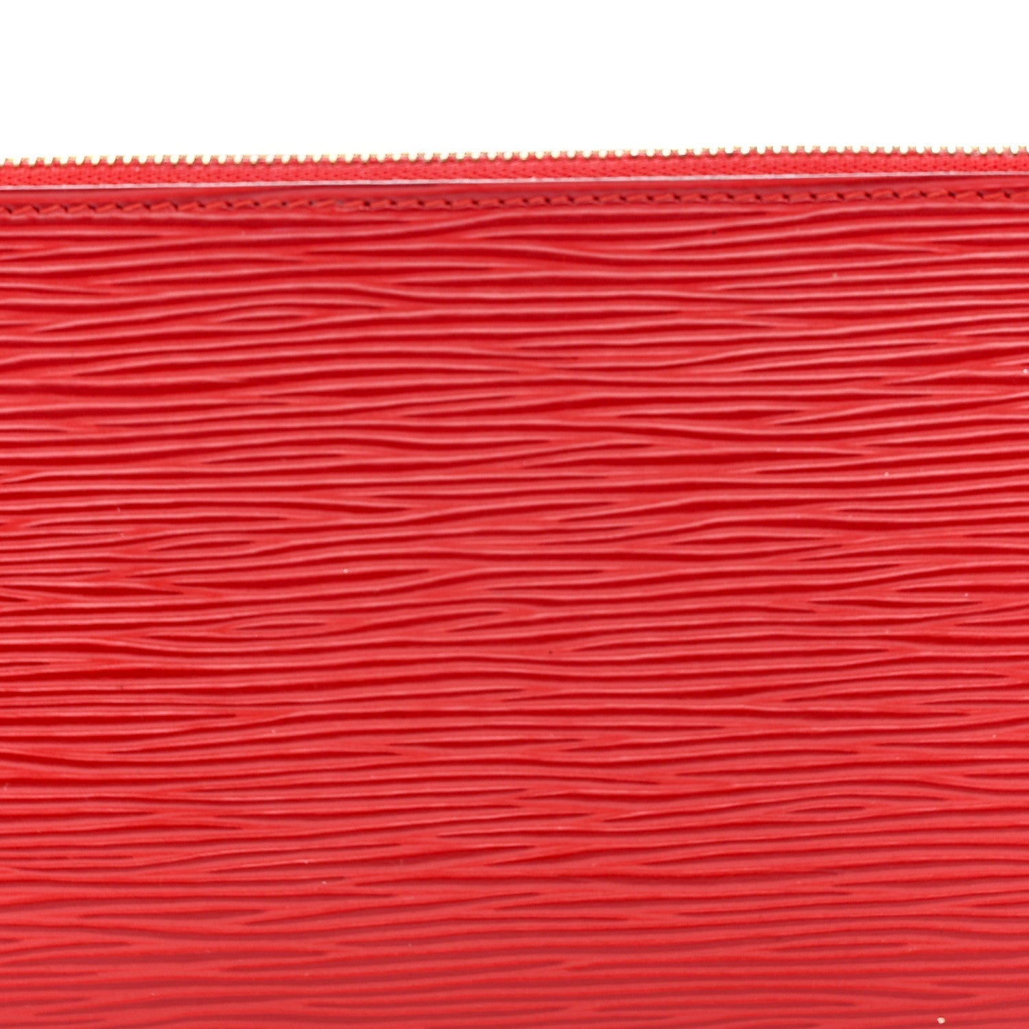 Epi Pochette Accessories 21 Castillan Red