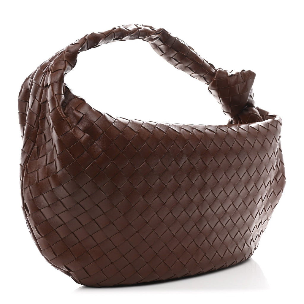 Nappa Intrecciato Small Jodie Sapele