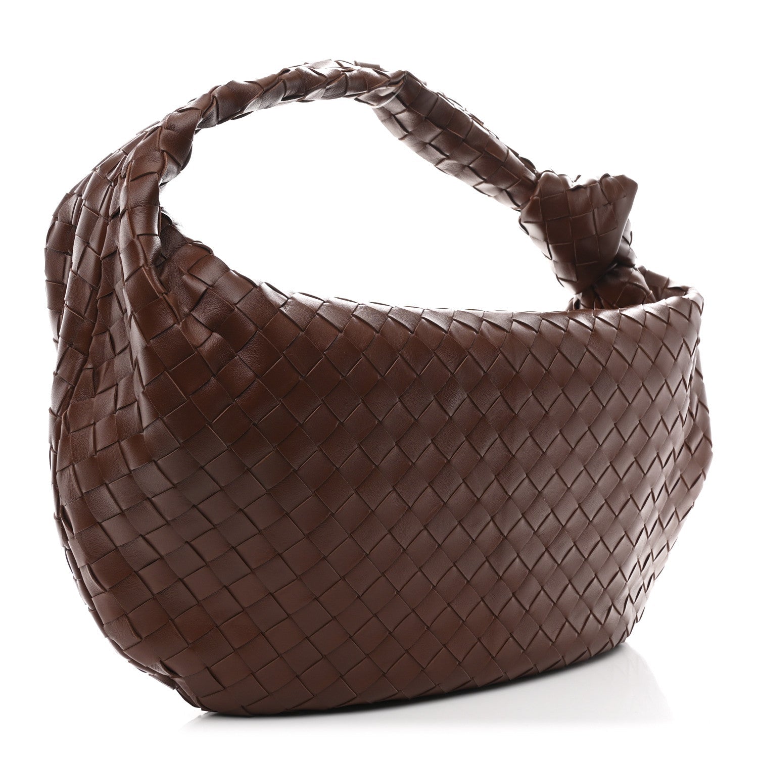 Nappa Intrecciato Small Jodie Sapele