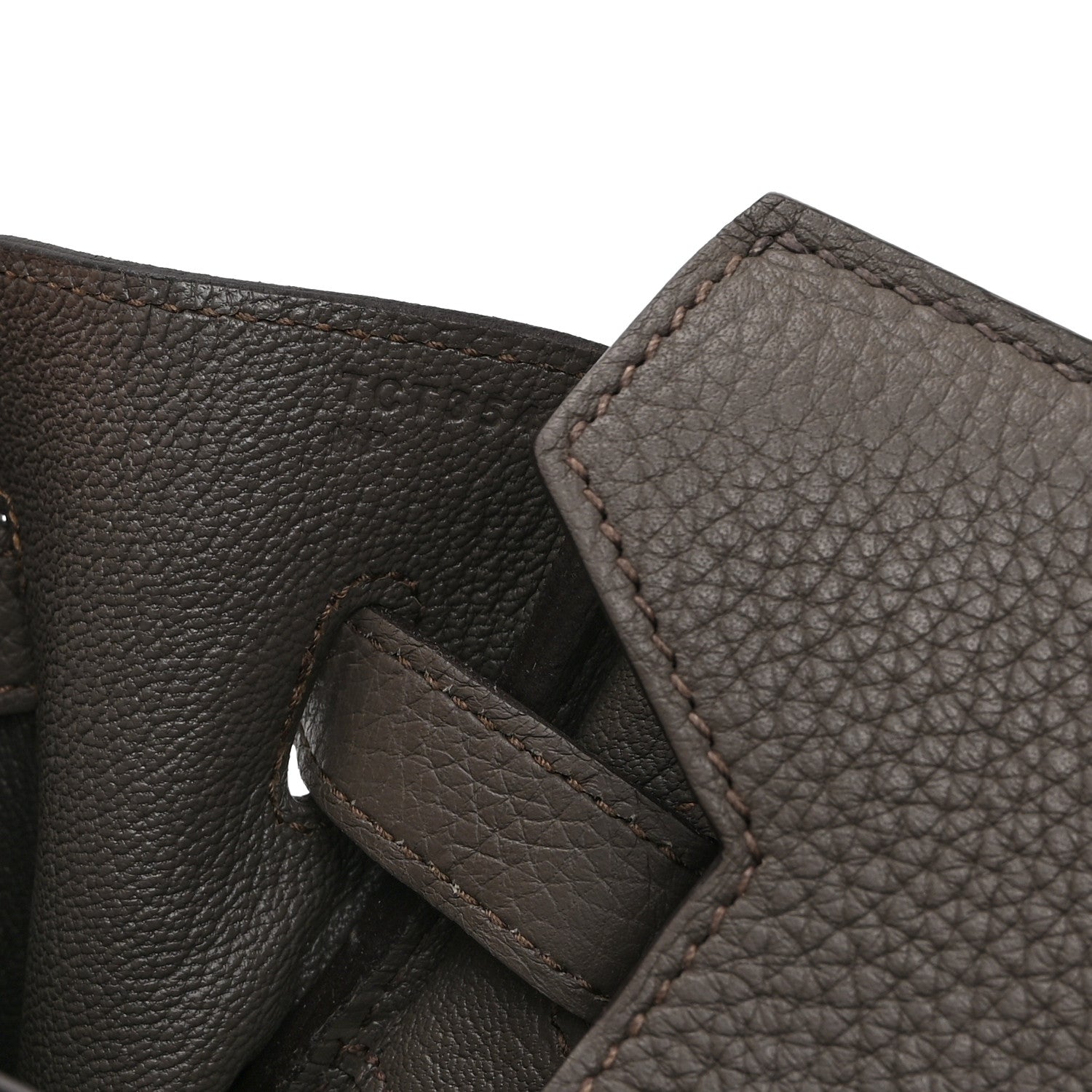 Taurillon Clemence Birkin 35 Etain