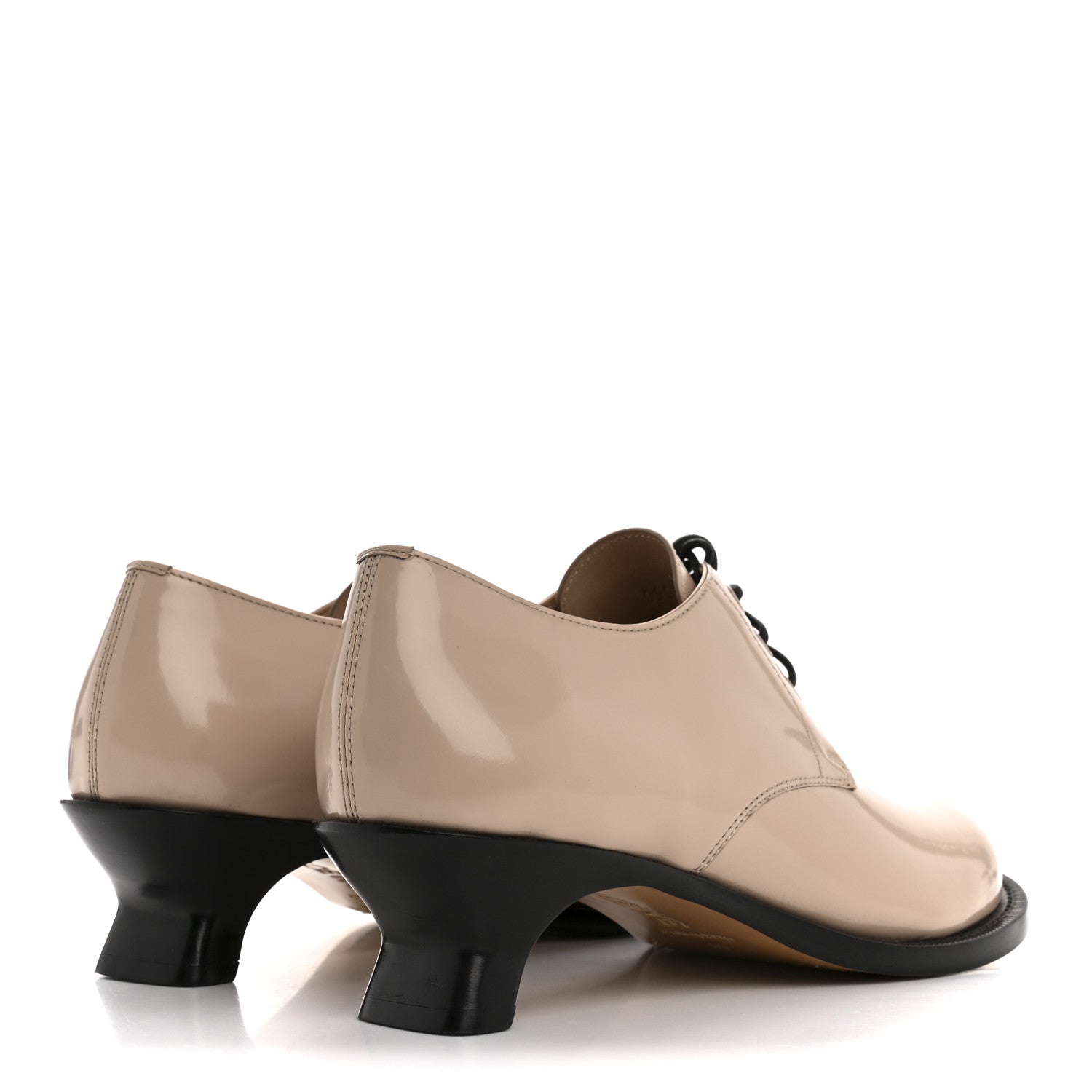 Brushed Calfskin Campo Derby Loafers 40 Light Pink