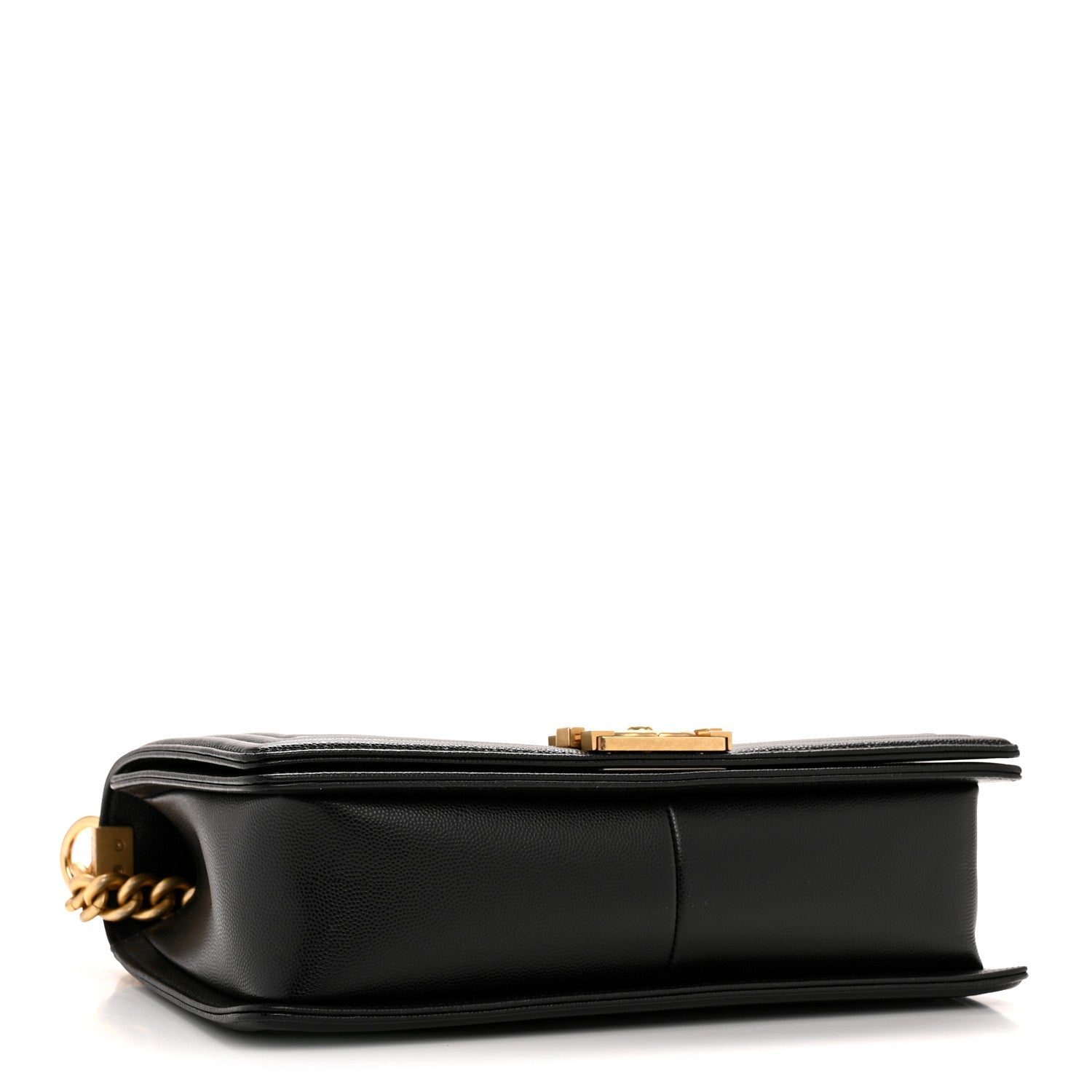Caviar Quilted New Medium Boy Flap Black