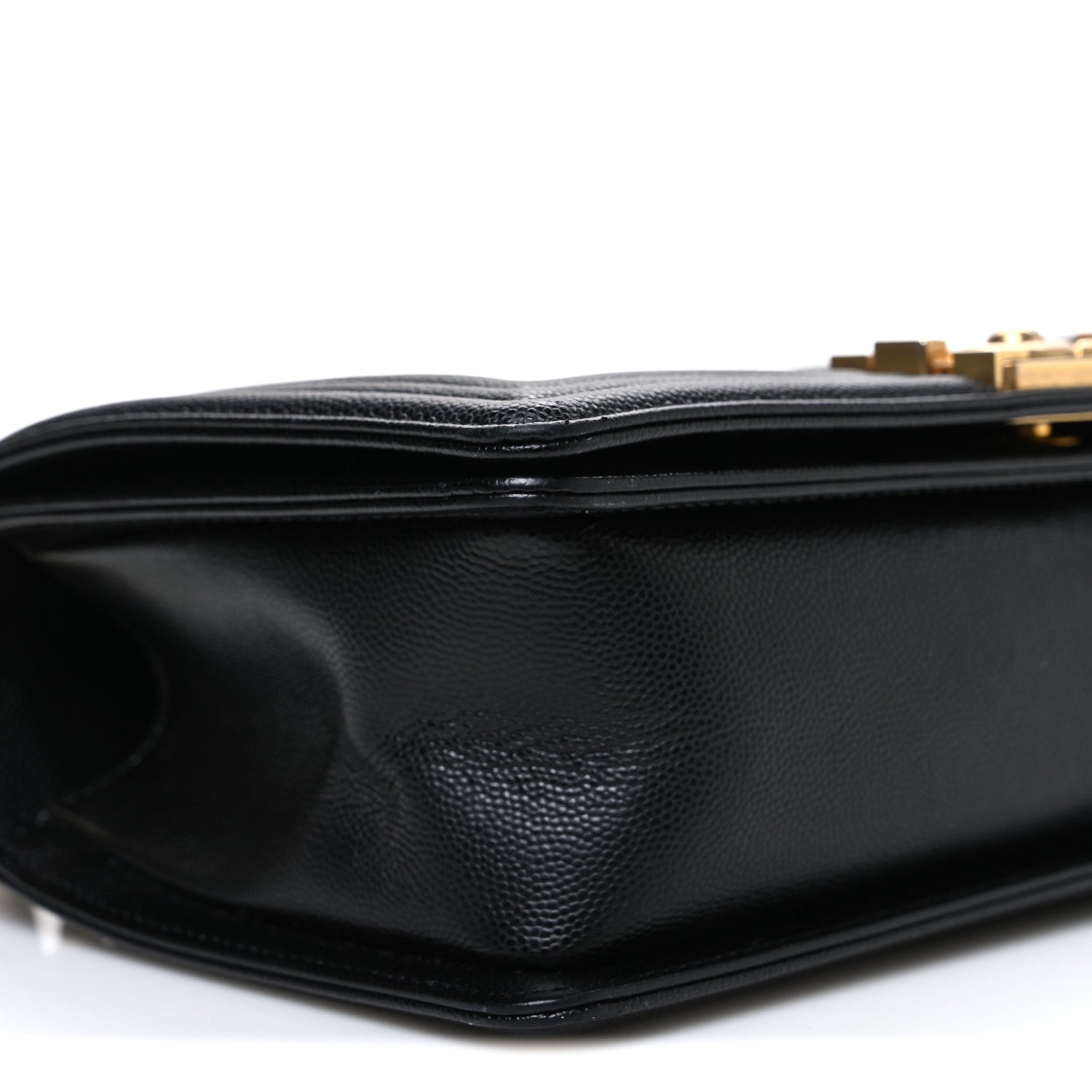 Caviar Quilted Medium Boy Flap Black