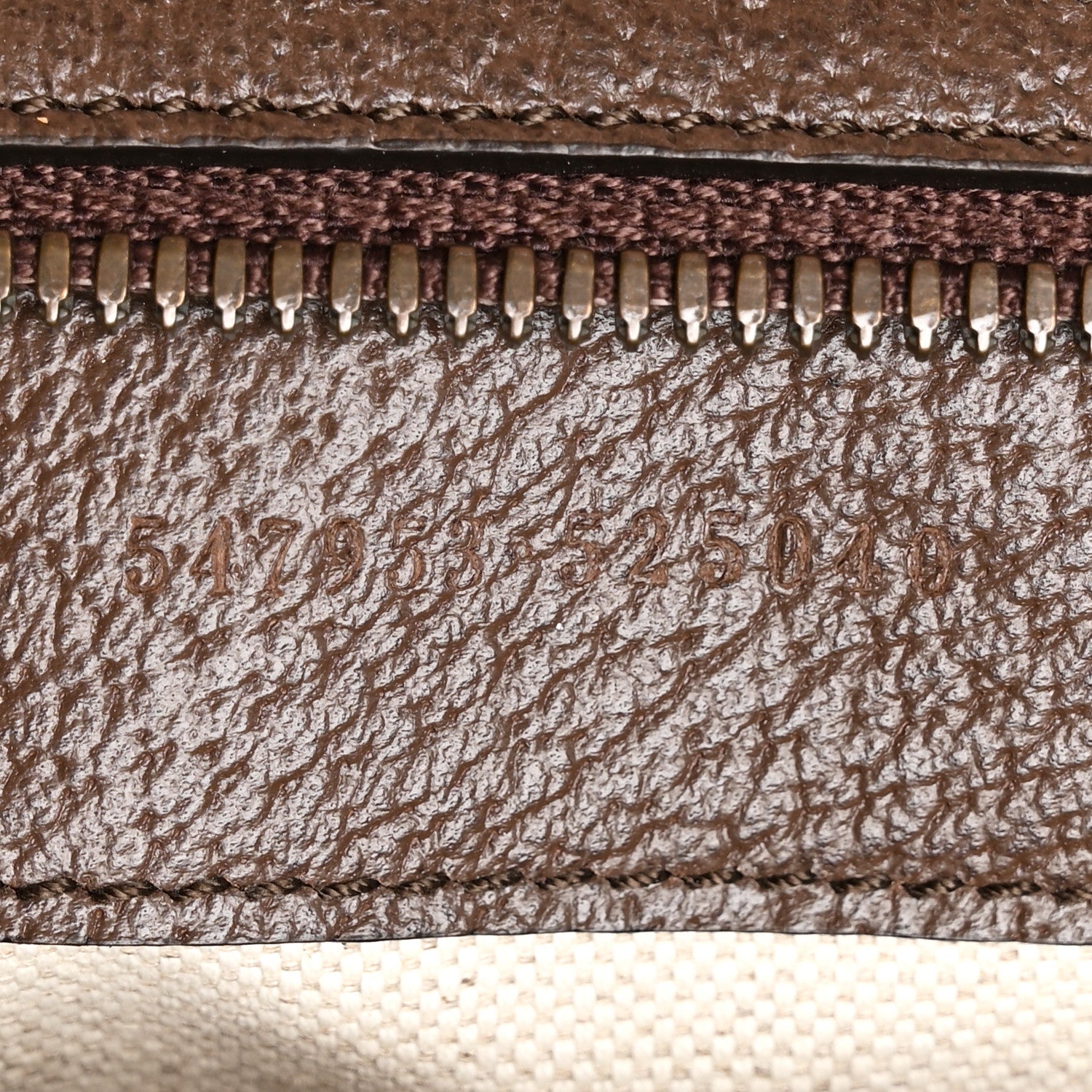 GG Supreme Monogram Textured Dollar Calfskin Web Medium Ophidia Carry-On Duffle Bag Beige Ebony New Acero