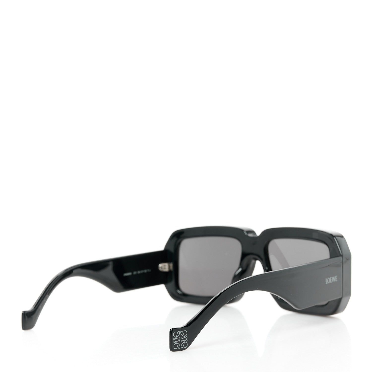 Acetate Paula's Ibiza Dive In Mask Sunglasses LW40064U Black Silver