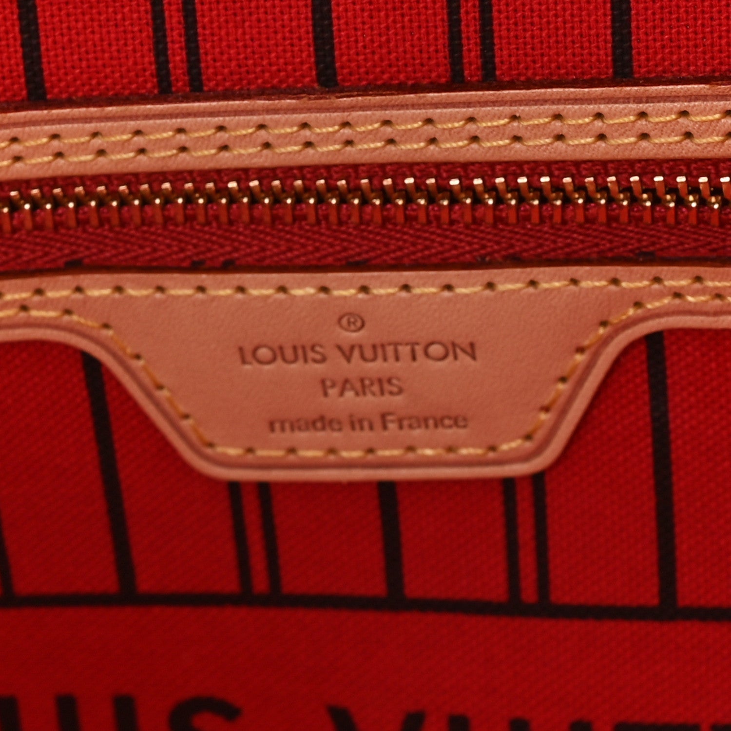 Monogram Neo Neverfull MM Cherry