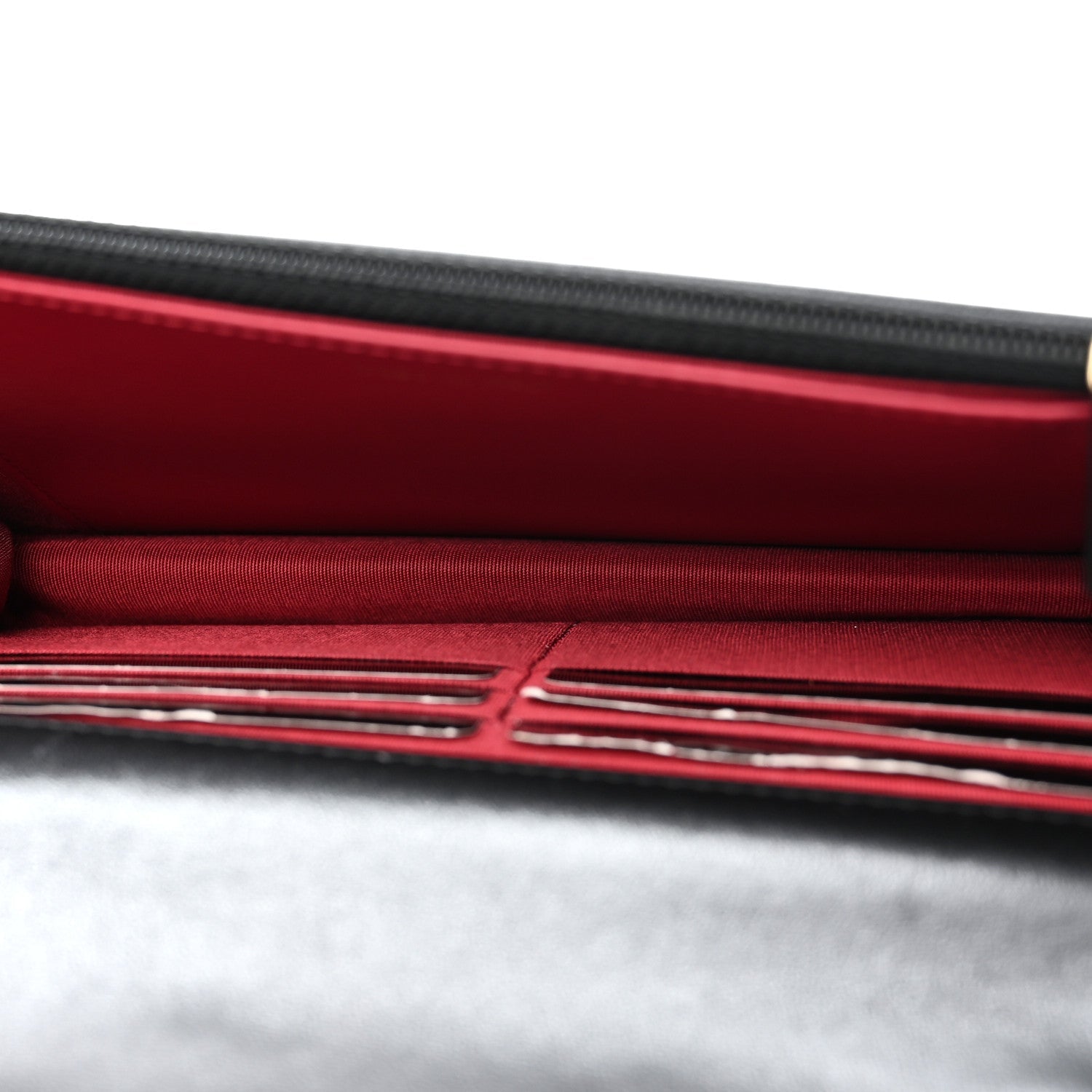 Lambskin Quilted Chanel 19 Wallet On Chain WOC Black
