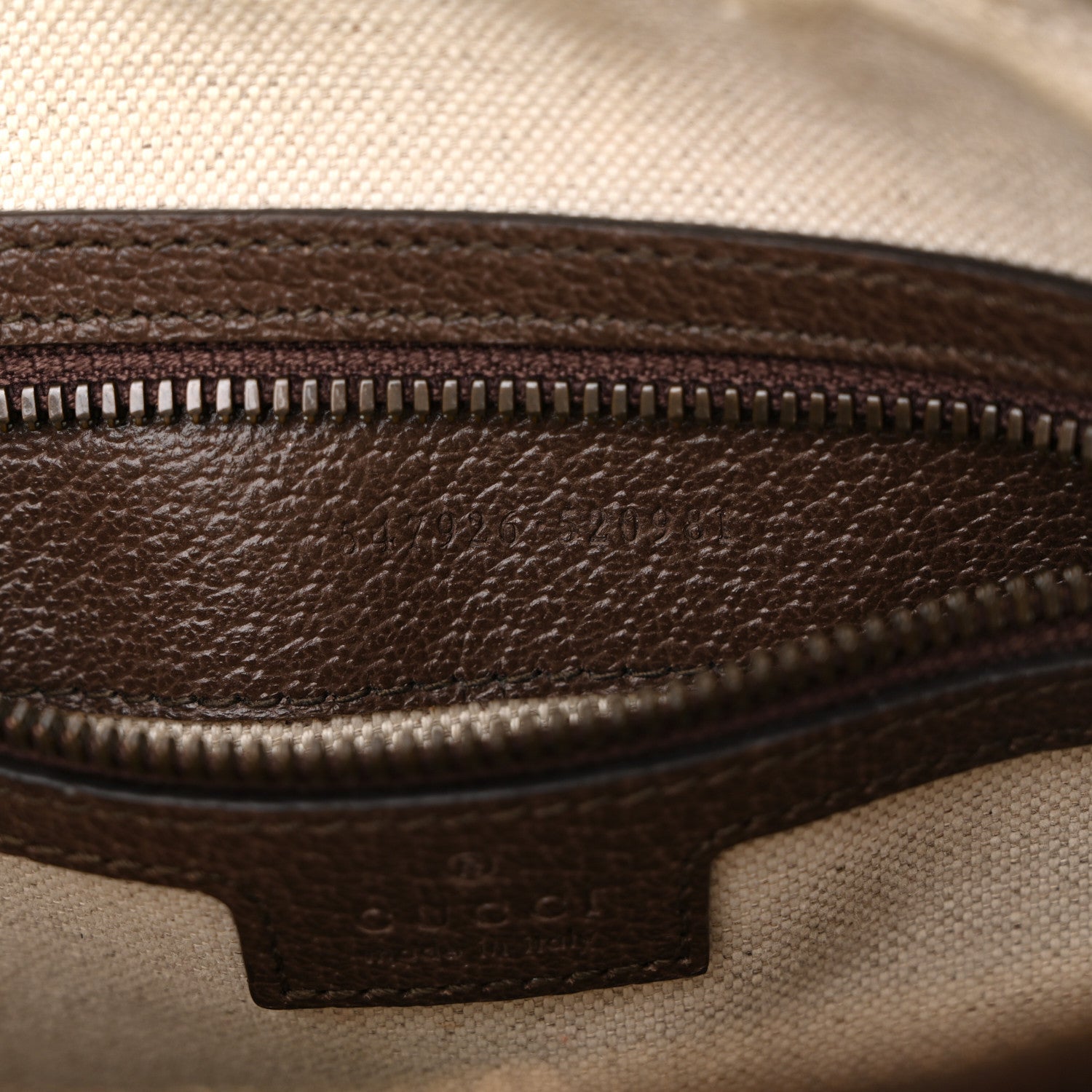 GG Supreme Monogram Web Small Ophidia Messenger Bag Brown