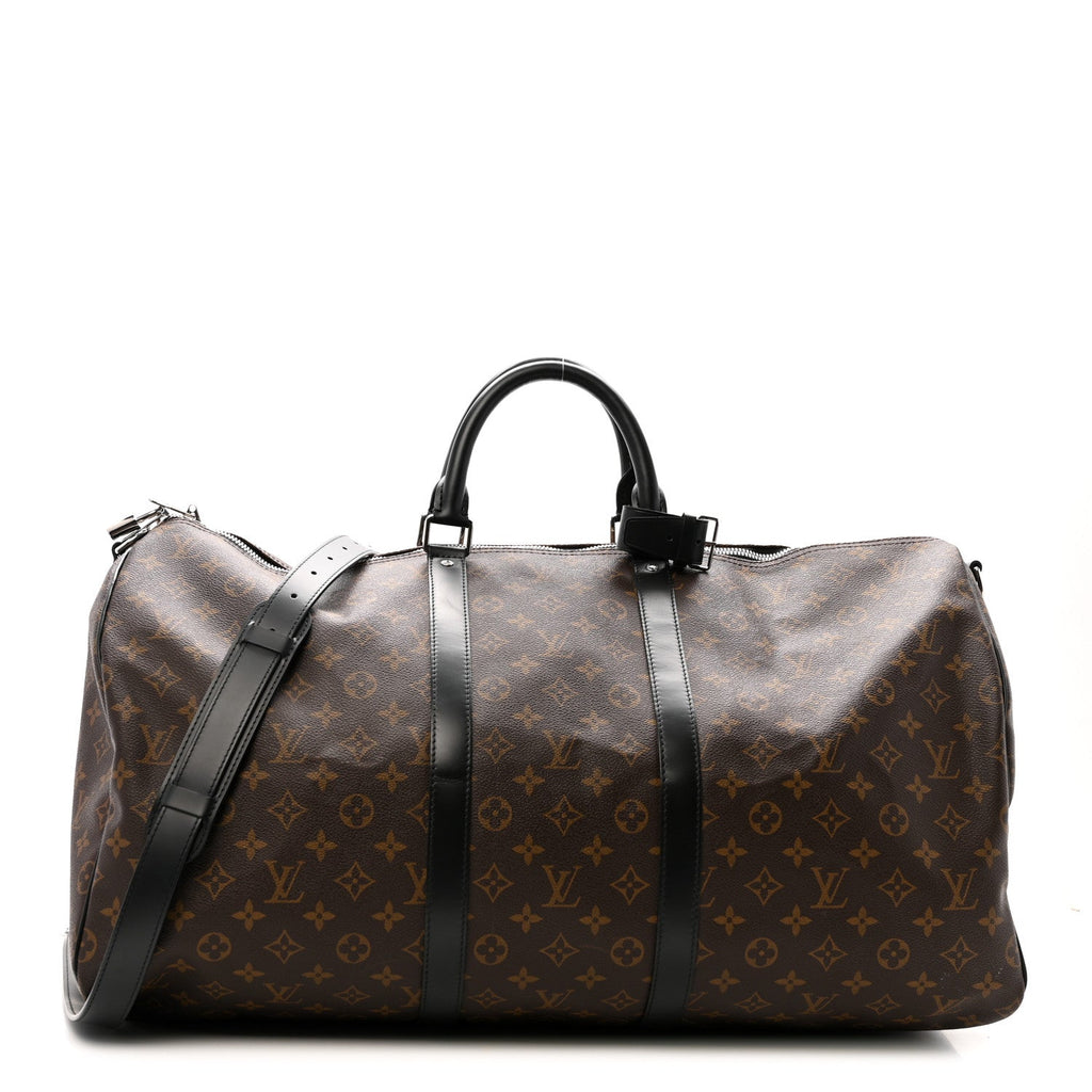 Monogram Macassar Keepall Bandouliere 55