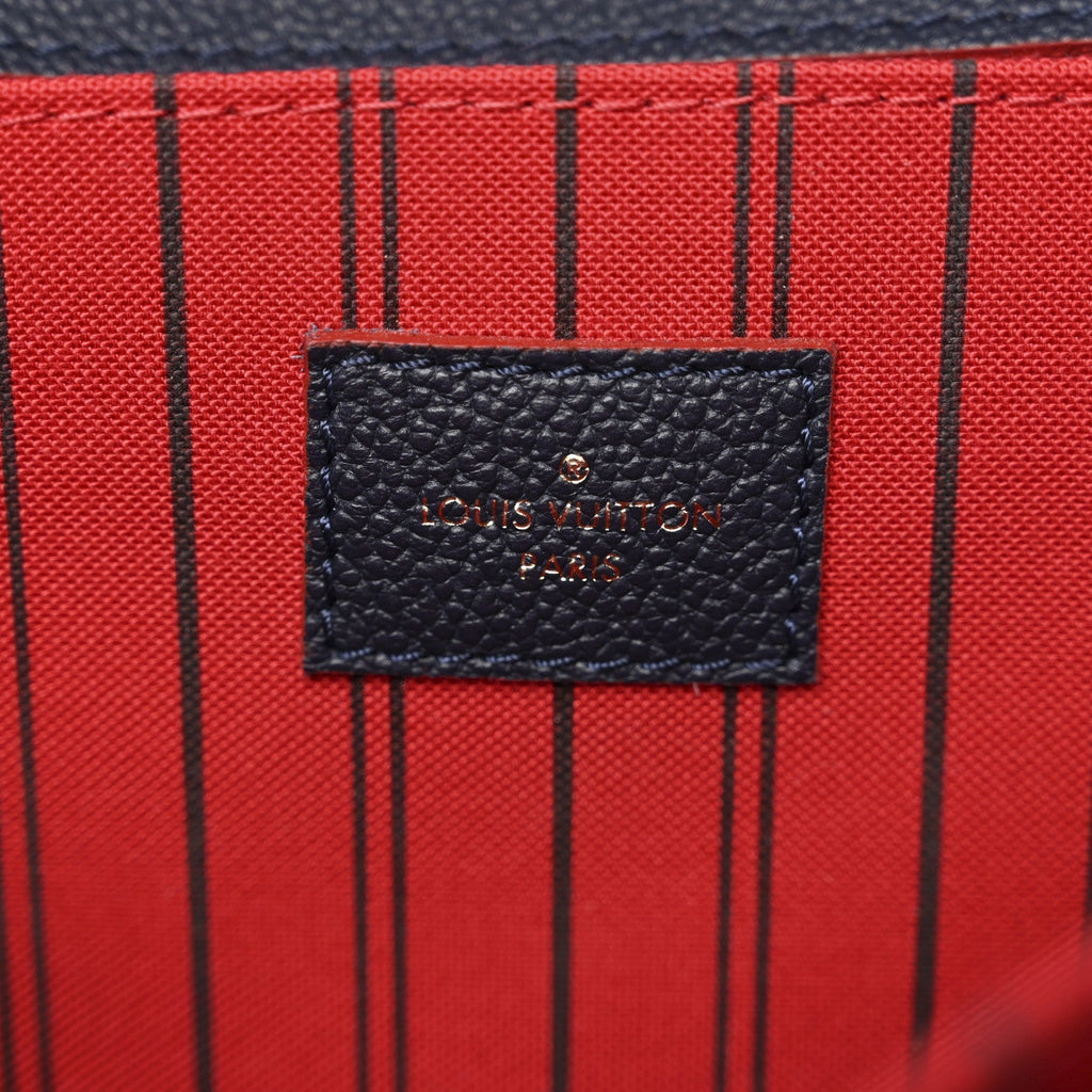 Empreinte Pochette Metis Marine Rouge