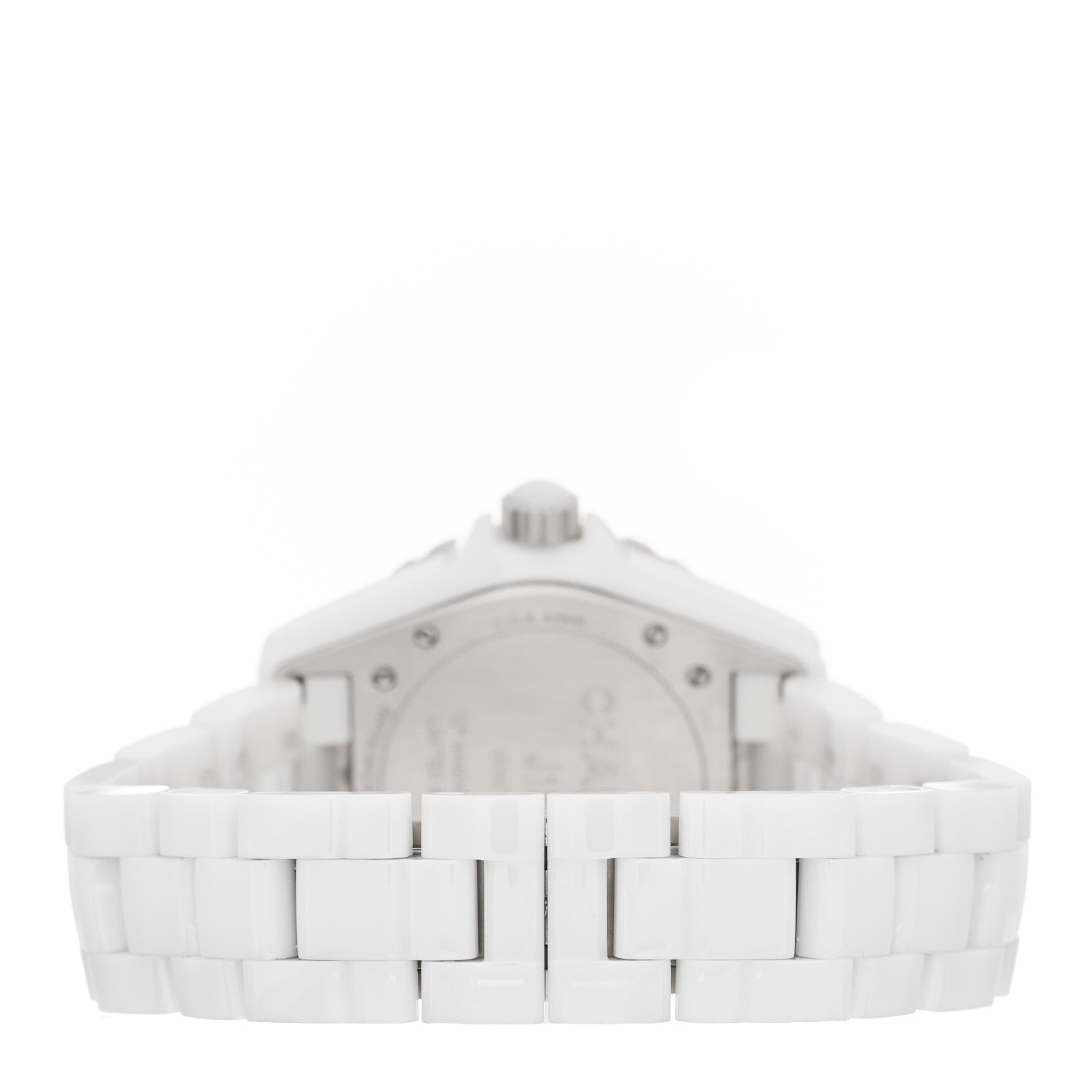 Stainless Steel Ceramic 38mm J12 Phantom Automatic Watch White