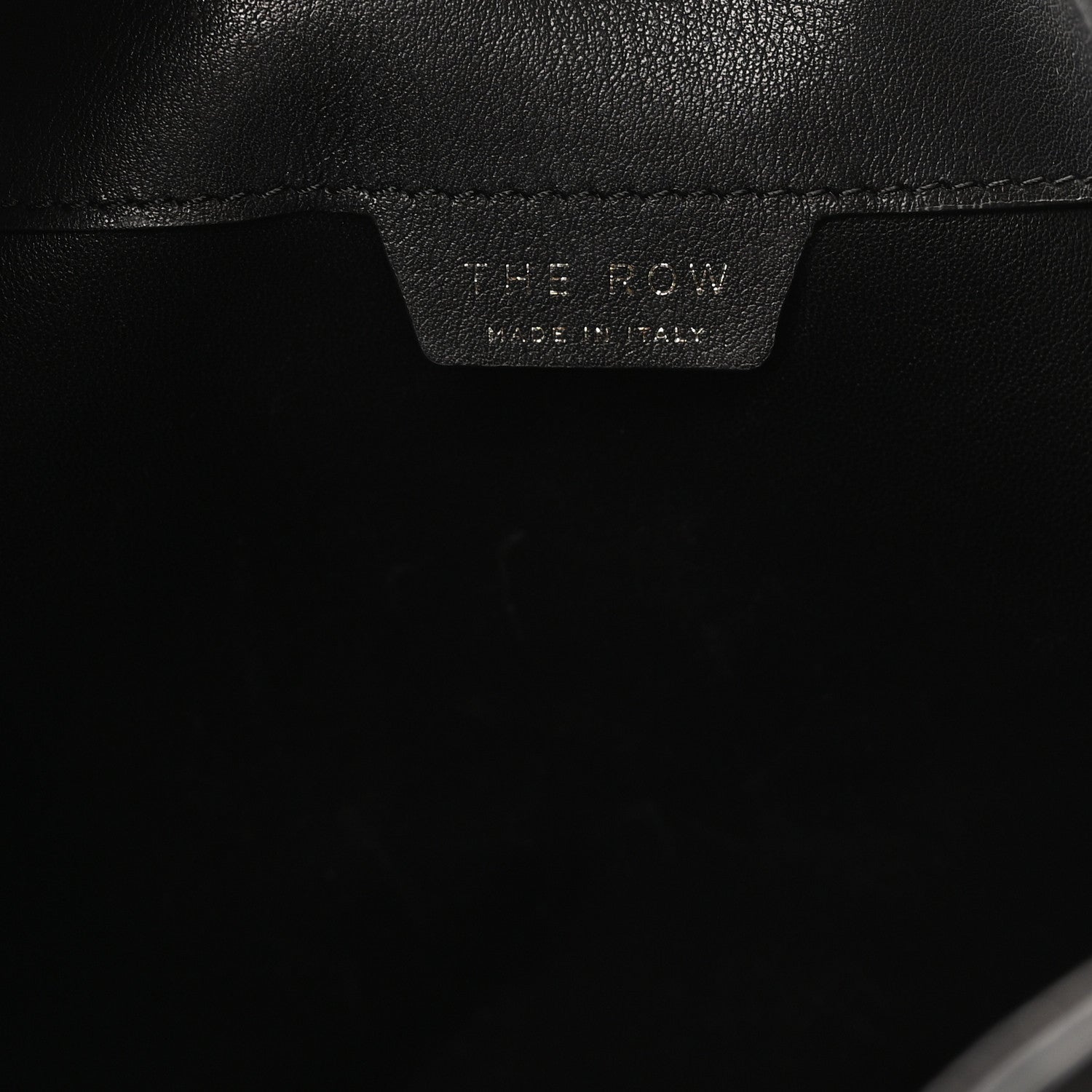 Polished Saddle Calfskin Alexia Bag Black