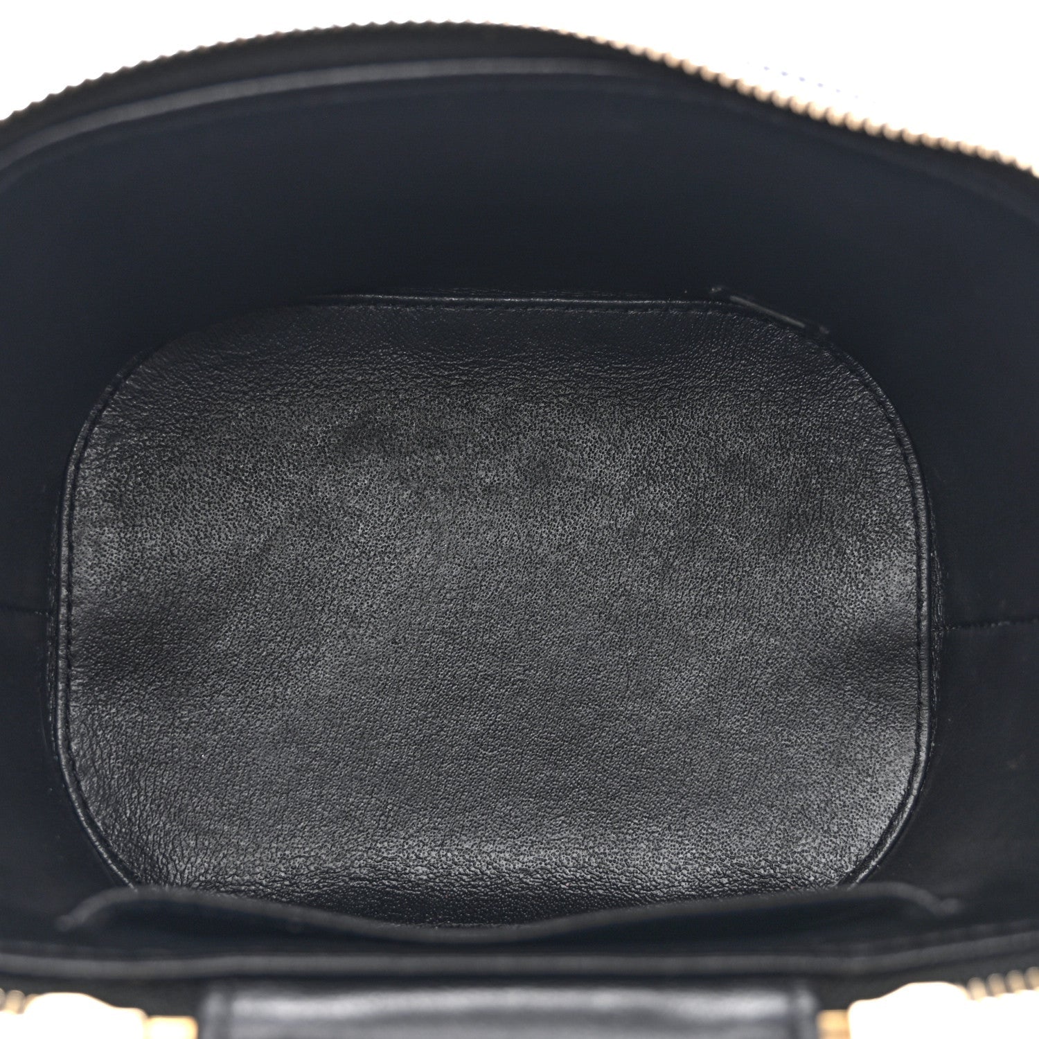Lambskin Quilted Trendy Vanity Case Black
