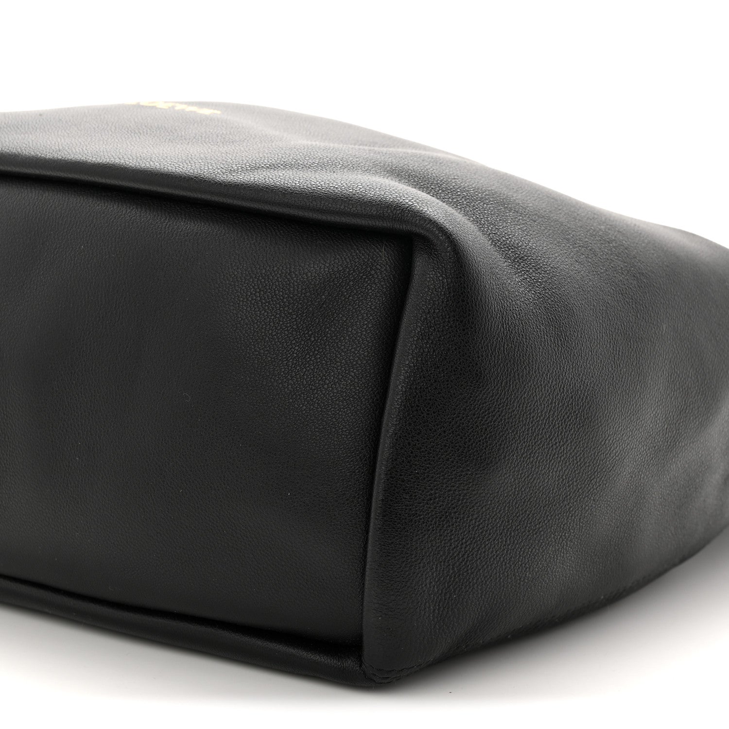 Nappa Small Squeeze Bag Black