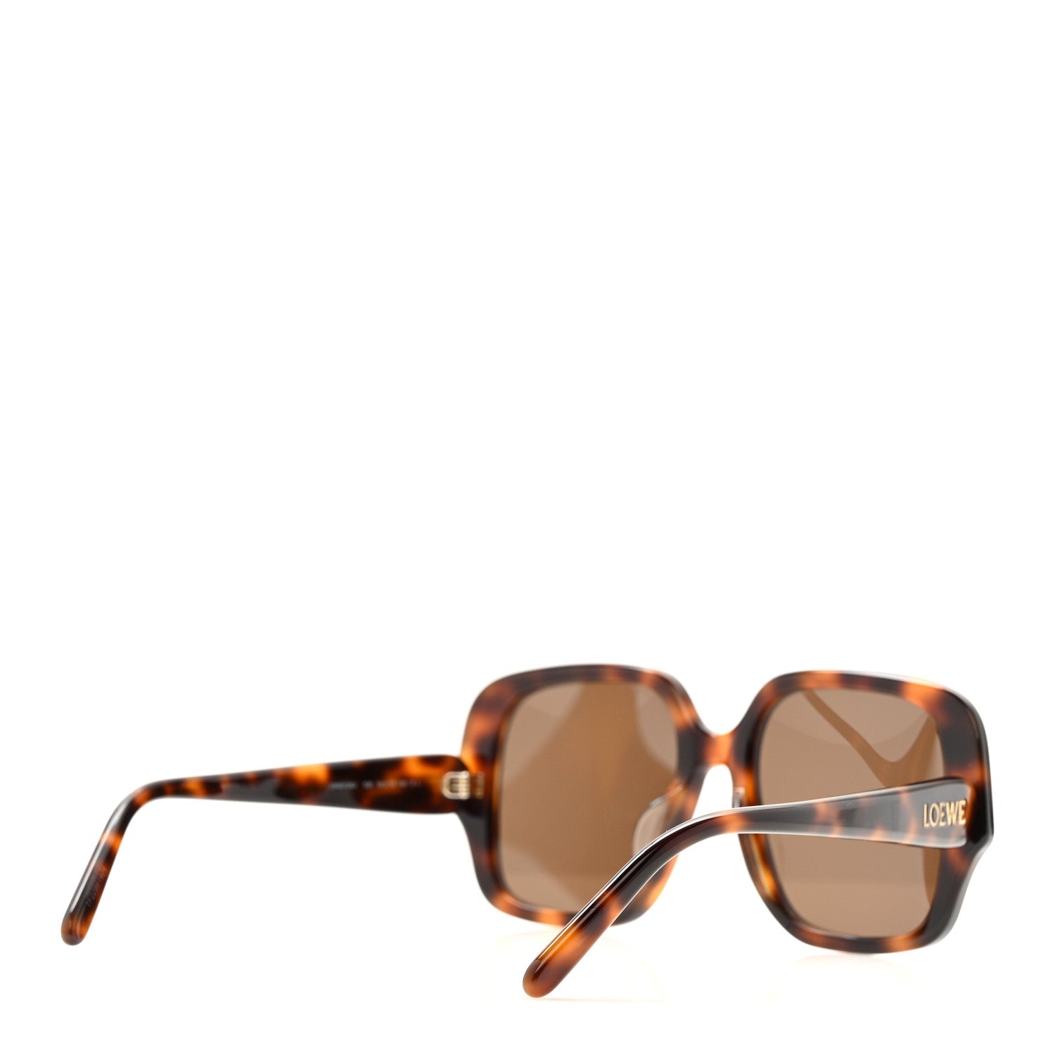 Acetate Square Sunglasses LW40134U Tortoise