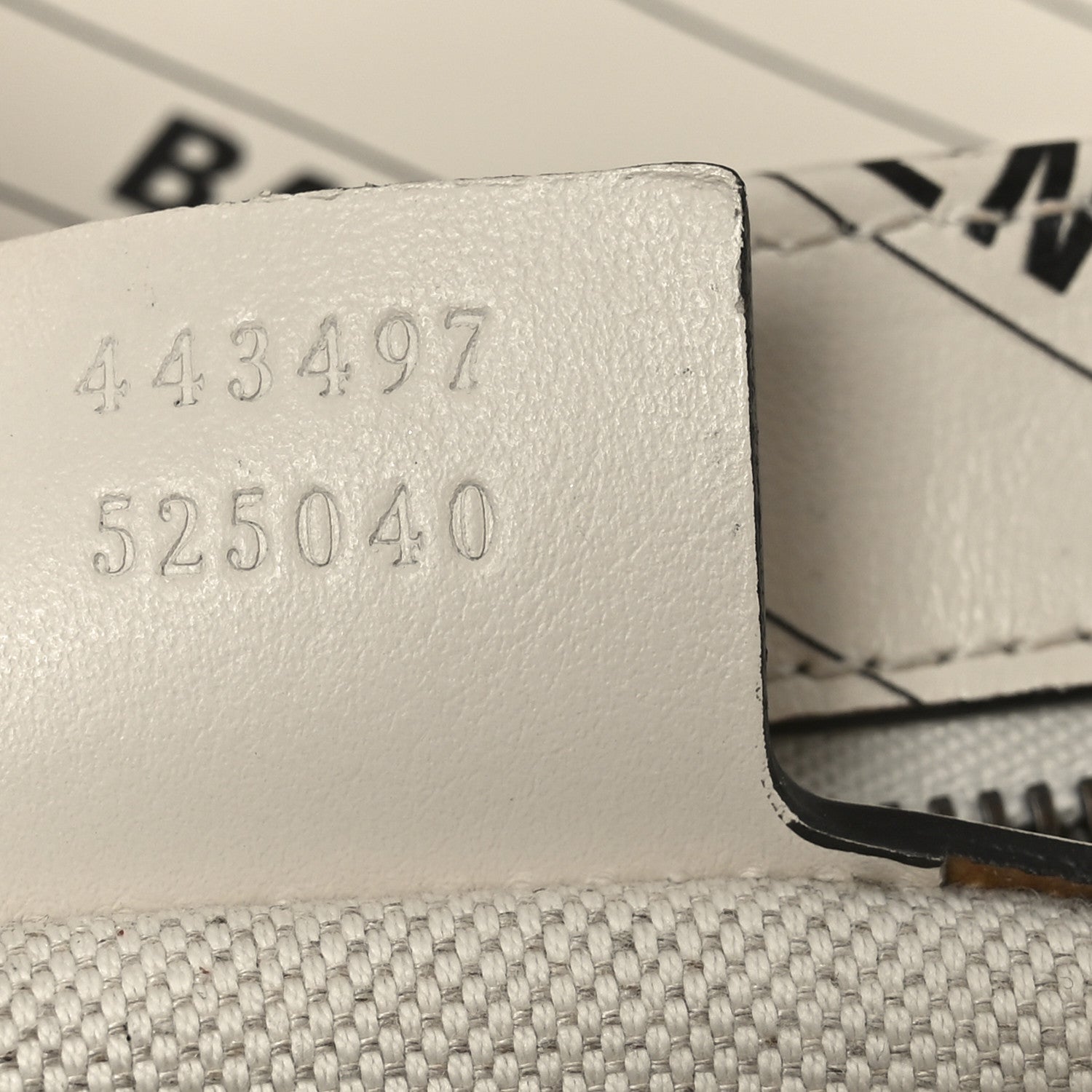 X BALENCIAGA Calfskin Matelasse Logo Print Small GG Marmont Shoulder Bag White