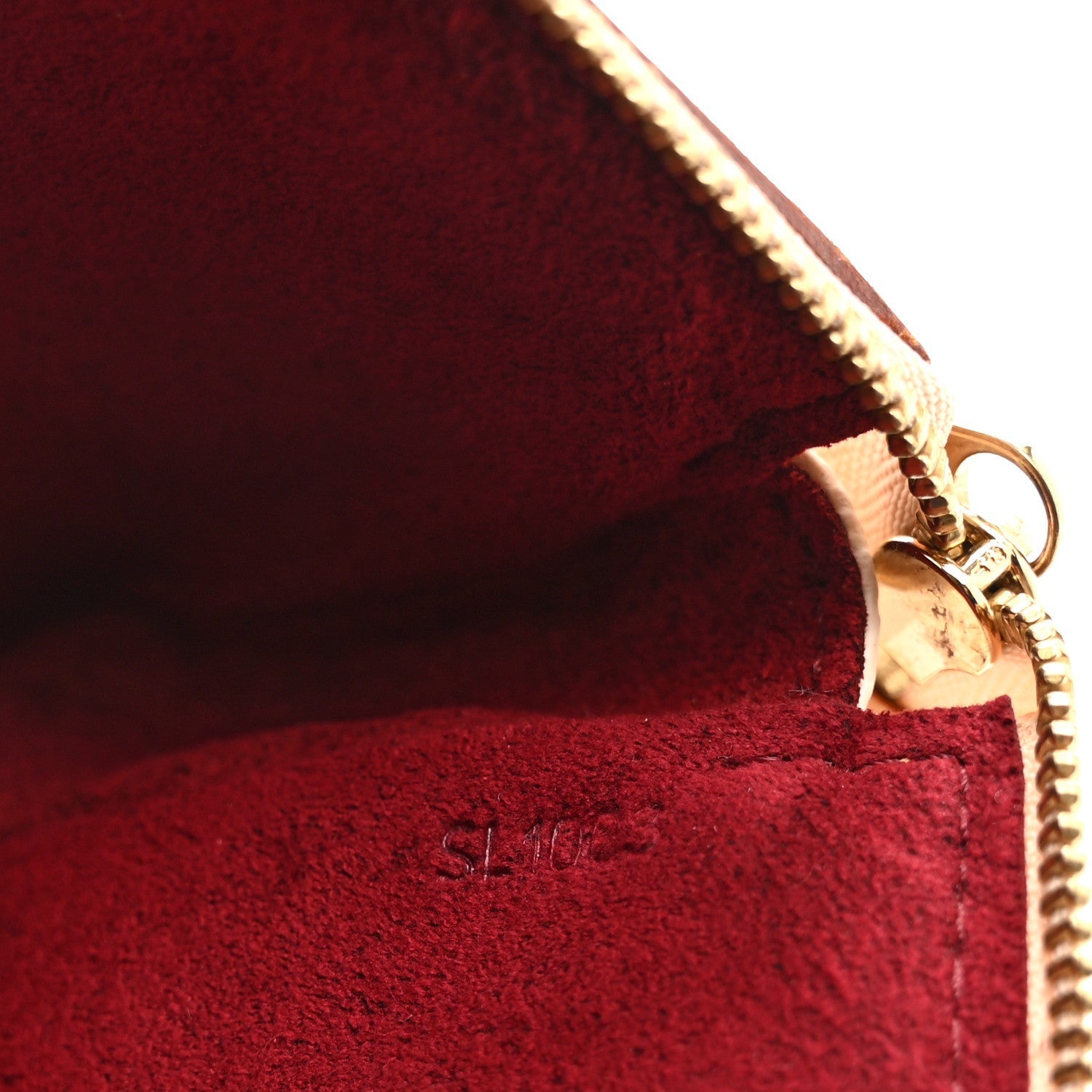 Monogram Multicolor Pochette Accessories White