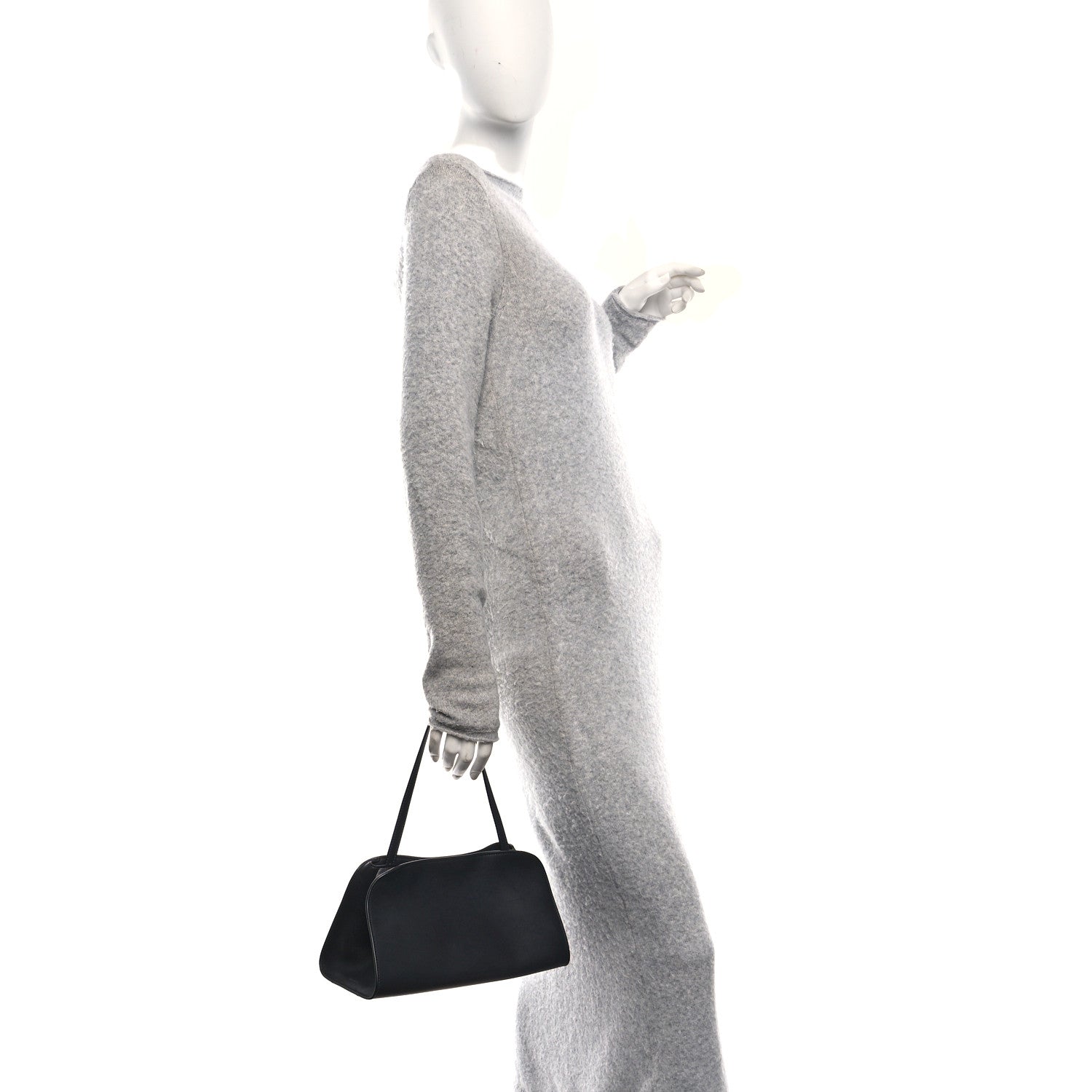 Smooth Calfskin Peggy Bag Black