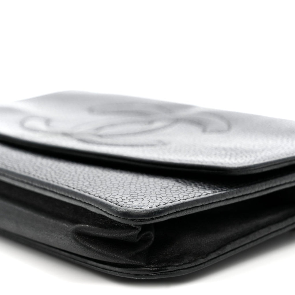 Caviar Timeless CC Wallet On Chain WOC Black