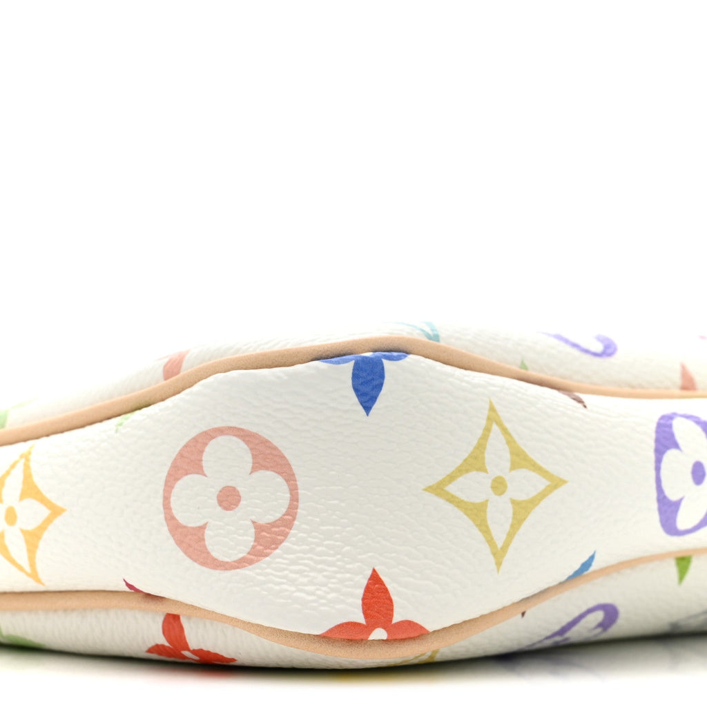 LV X TM Monogram Multicolor Pochette Accessories White