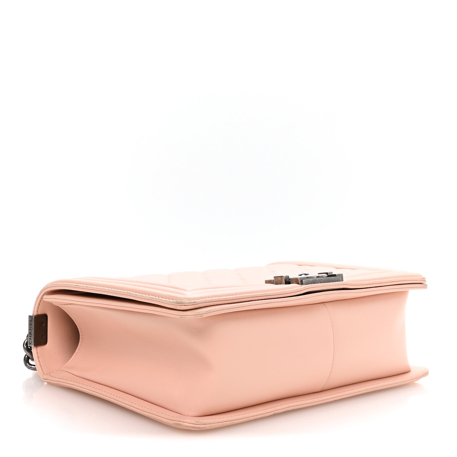 Calfskin New Medium Boy Flap Pink