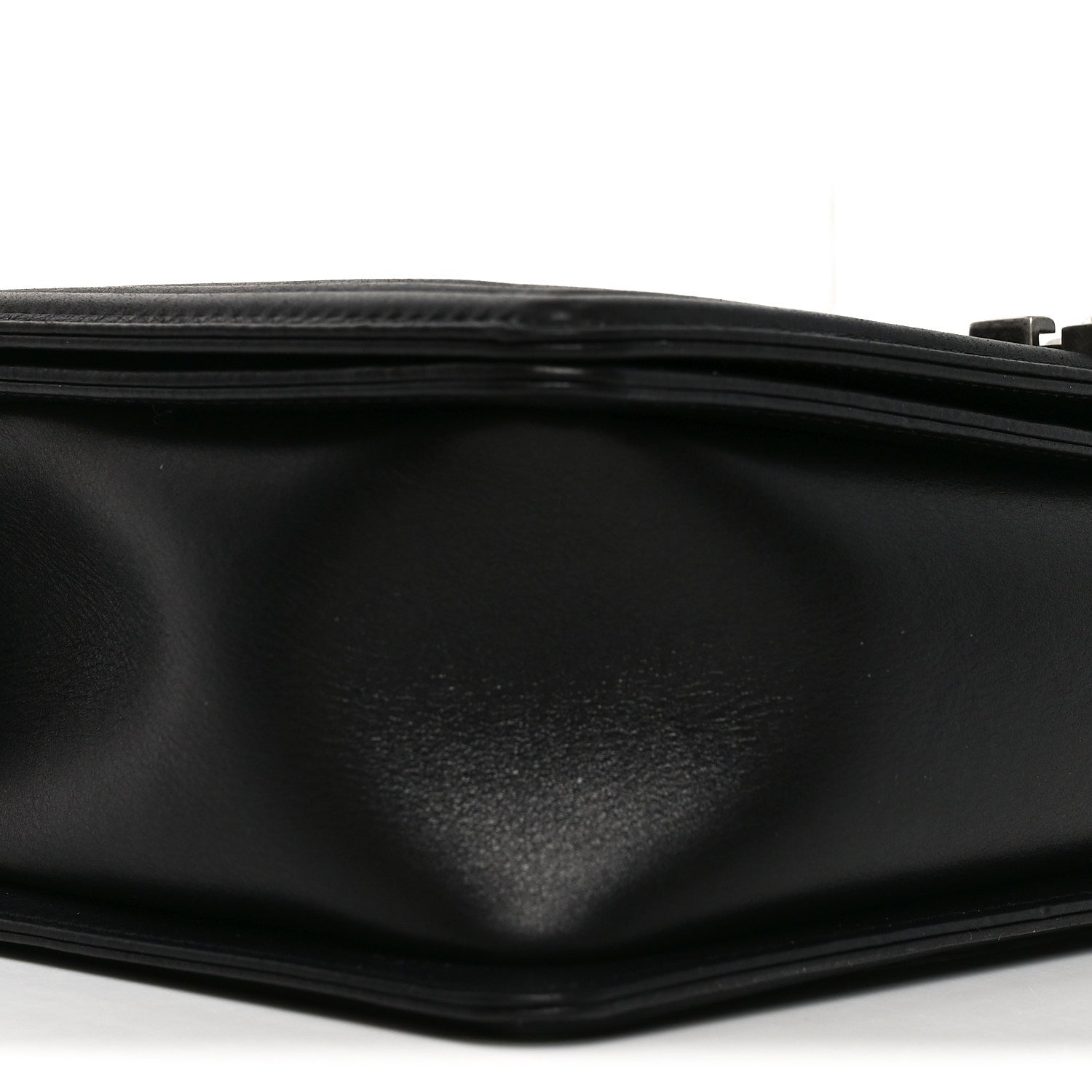 Calfskin Quilted New Medium Boy Flap Black