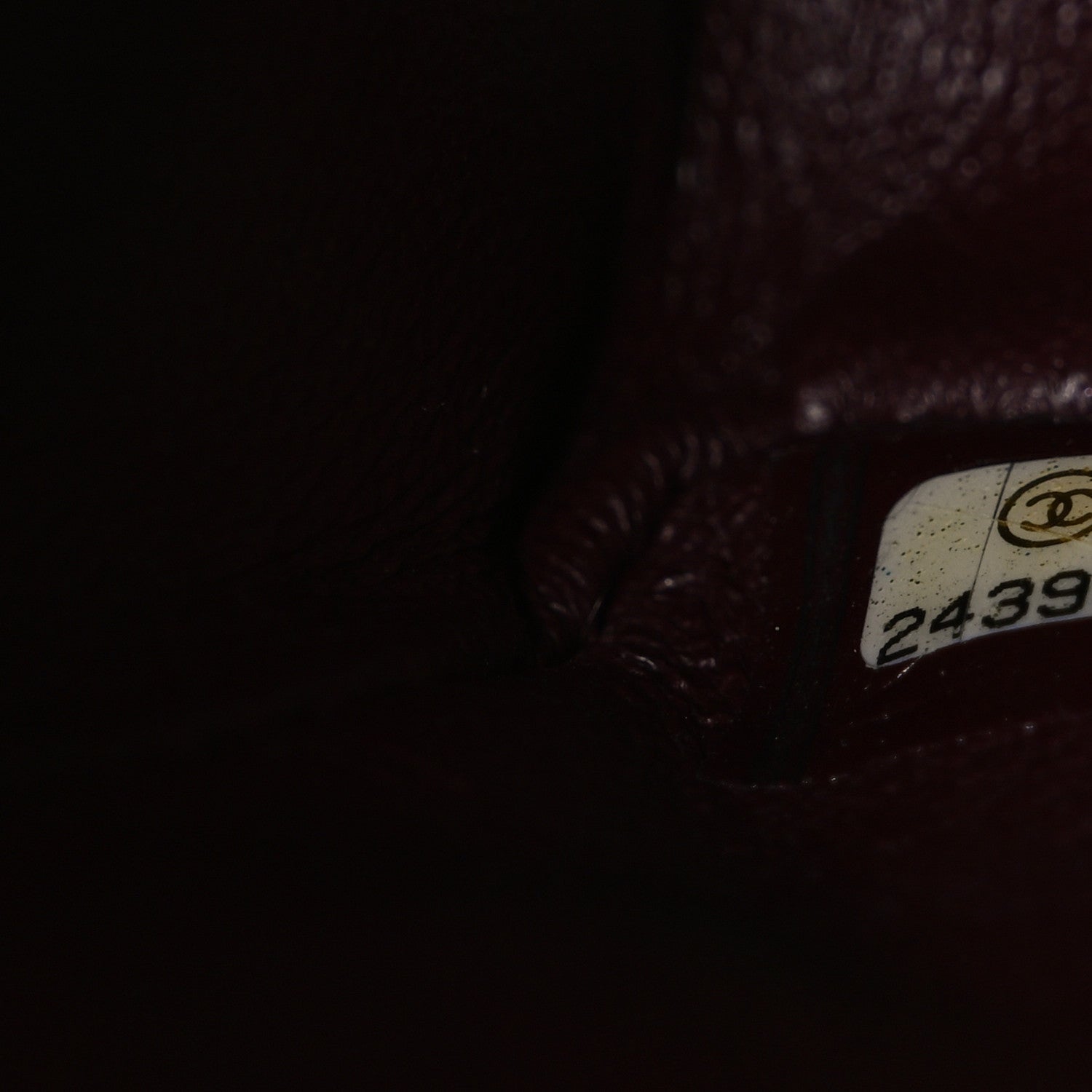 Aged Calfskin Lucky Charms 2.55 Reissue 224 Flap Black