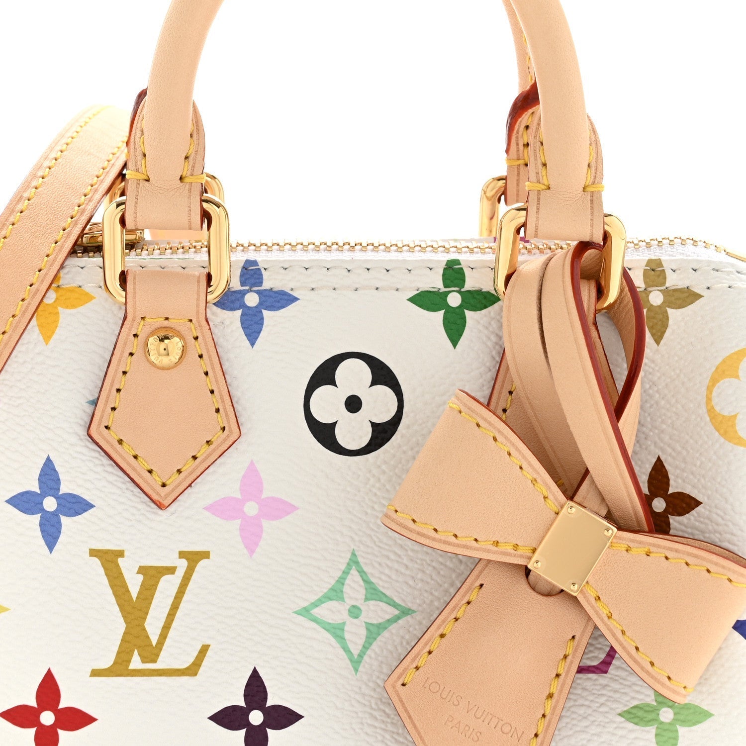 LV X TM Monogram Multicolor Nano Speedy White