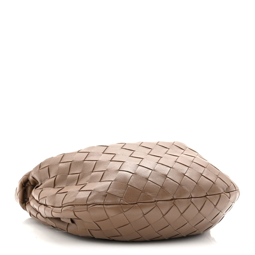 Nappa Intrecciato Mini Jodie Dark Taupe