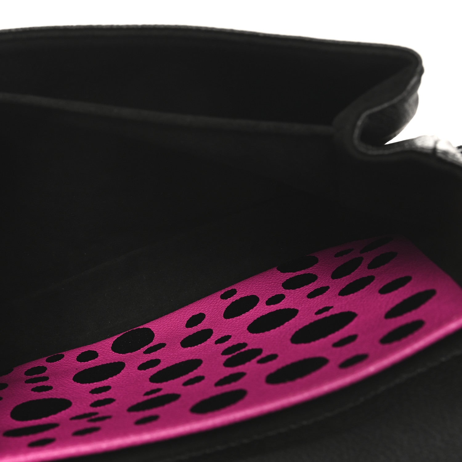 LV x YK Empreinte Monogram Giant Pochette Metis Black Fuchsia
