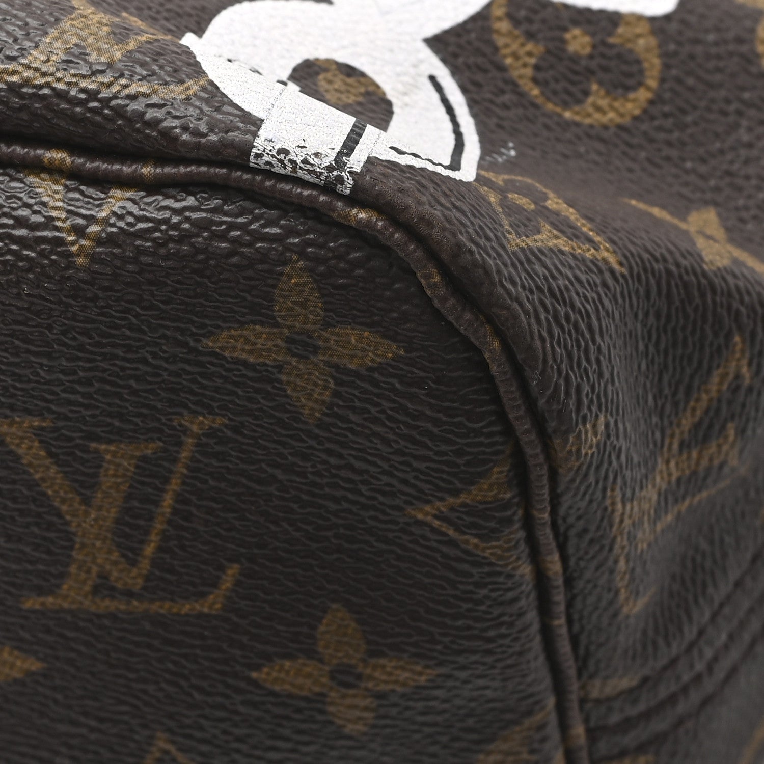 Monogram Bay Neverfull MM Rose Ballerine Poppy