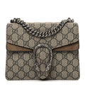GG Supreme Monogram Mini Dionysus Shoulder Bag Taupe