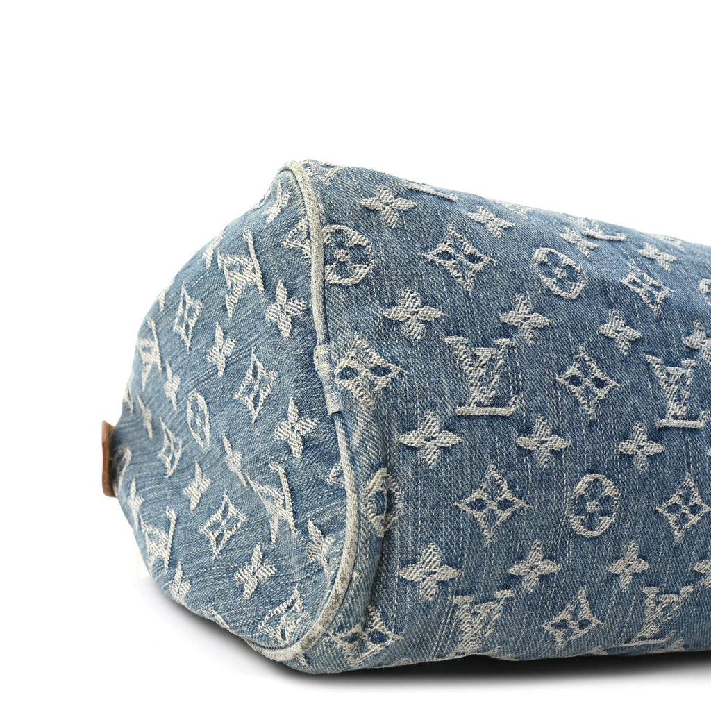 Monogram Denim Neo Speedy Blue