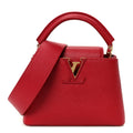 Taurillon Mini Capucines Scarlet